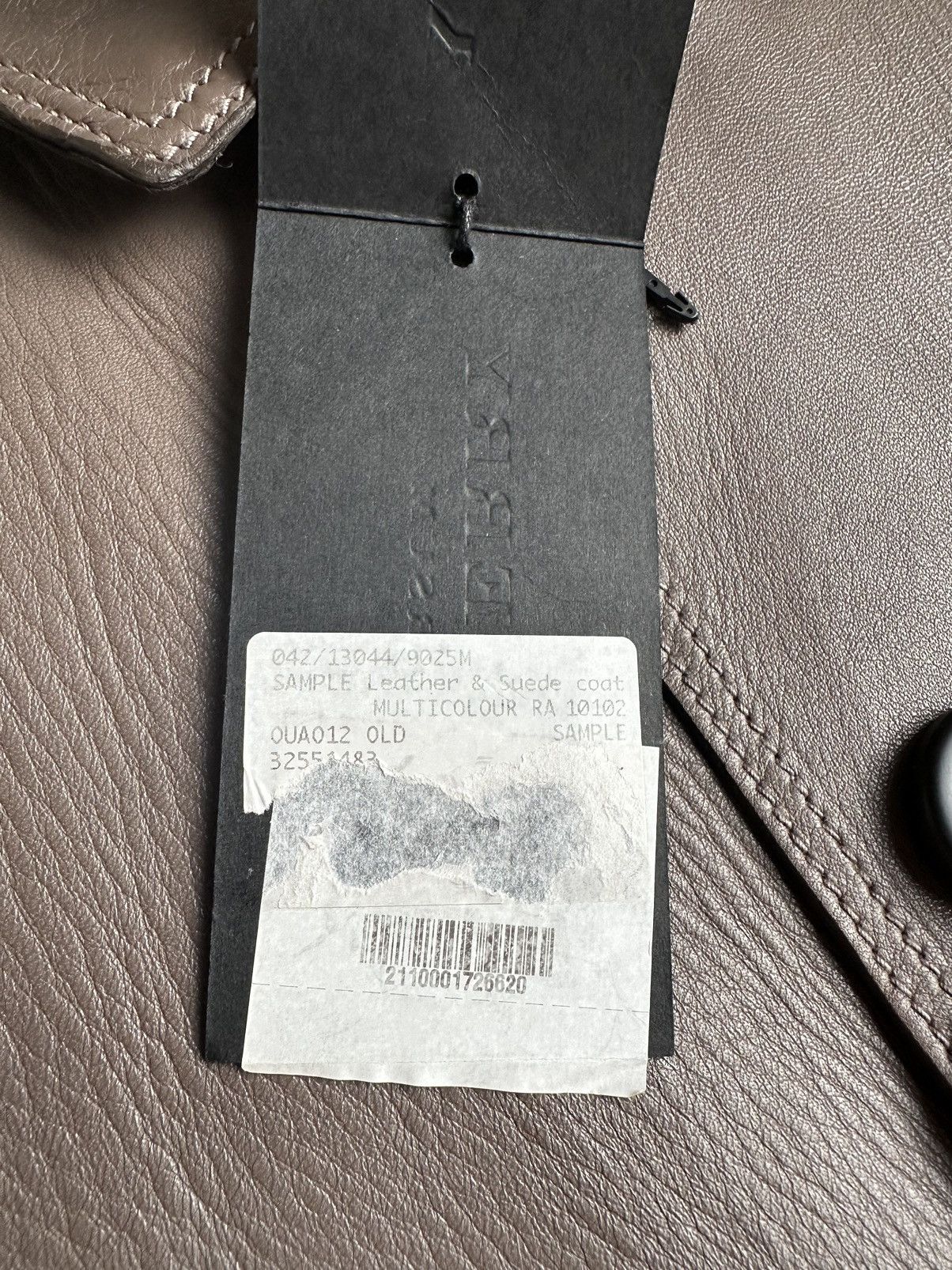 Burberry Prorsum Burberry Prorsum Bailey sample long grey leather coat Size US M / EU 48-50 / 2 - 22 Thumbnail