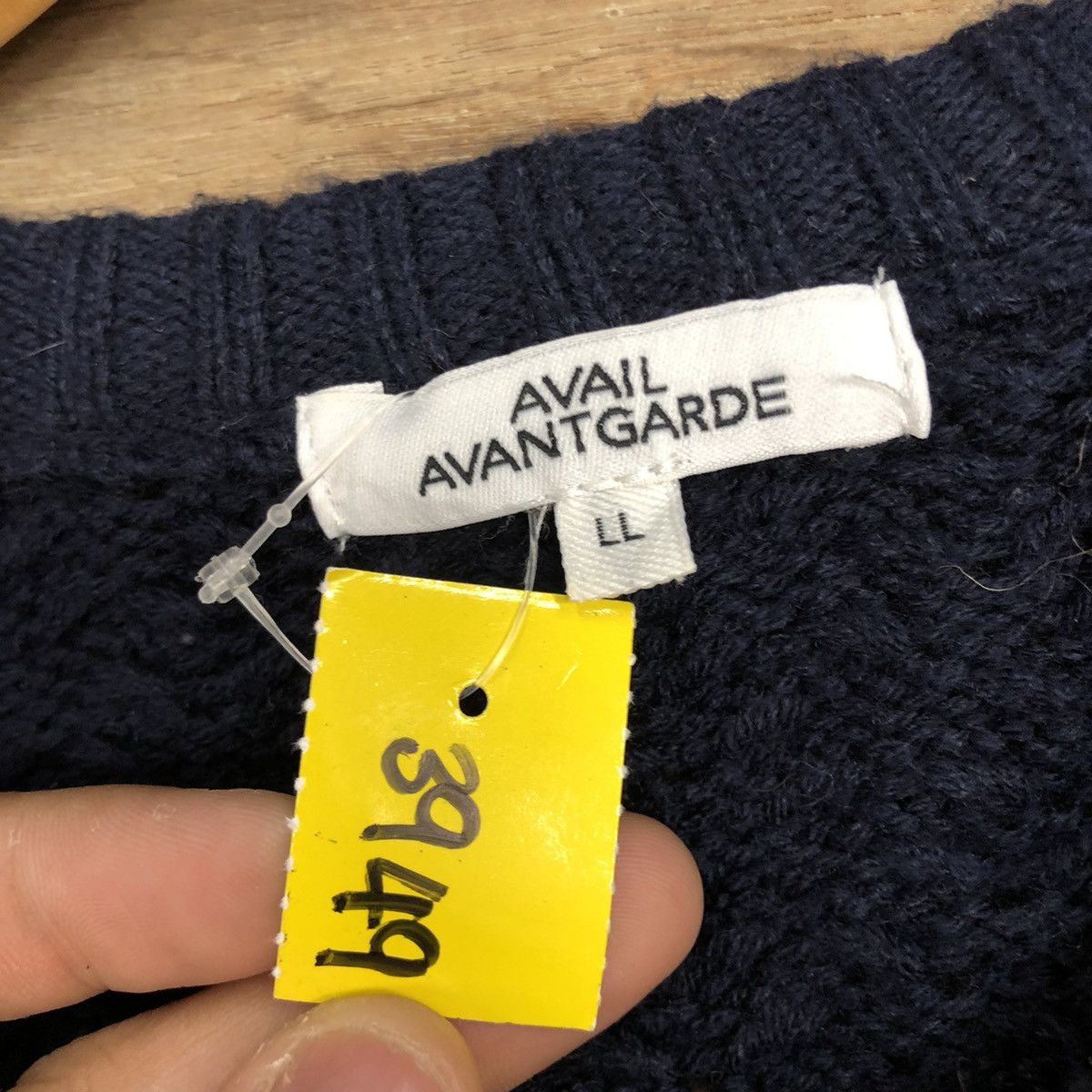 Homespun Knitwear Avant Grade Blue stripe Knitwear #3949 Size US L / EU 52-54 / 3 - 11 Thumbnail