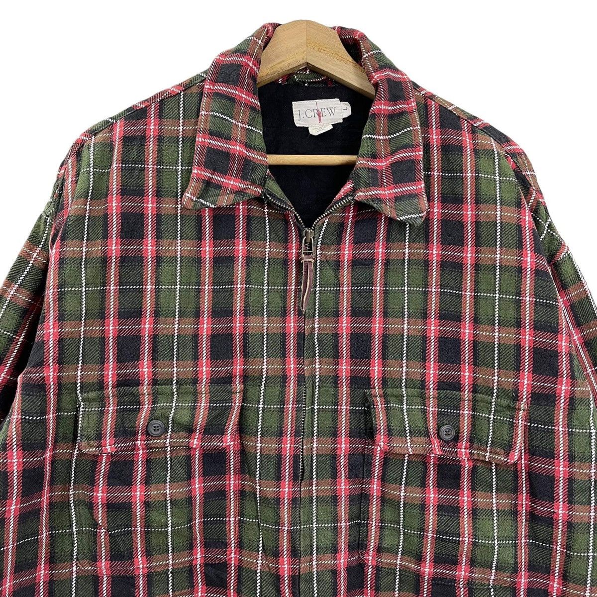 J.Crew J.Crew Tartan Jacket Tartan Jacket Nice Design Size XL Size US XL / EU 56 / 4 - 4 Thumbnail