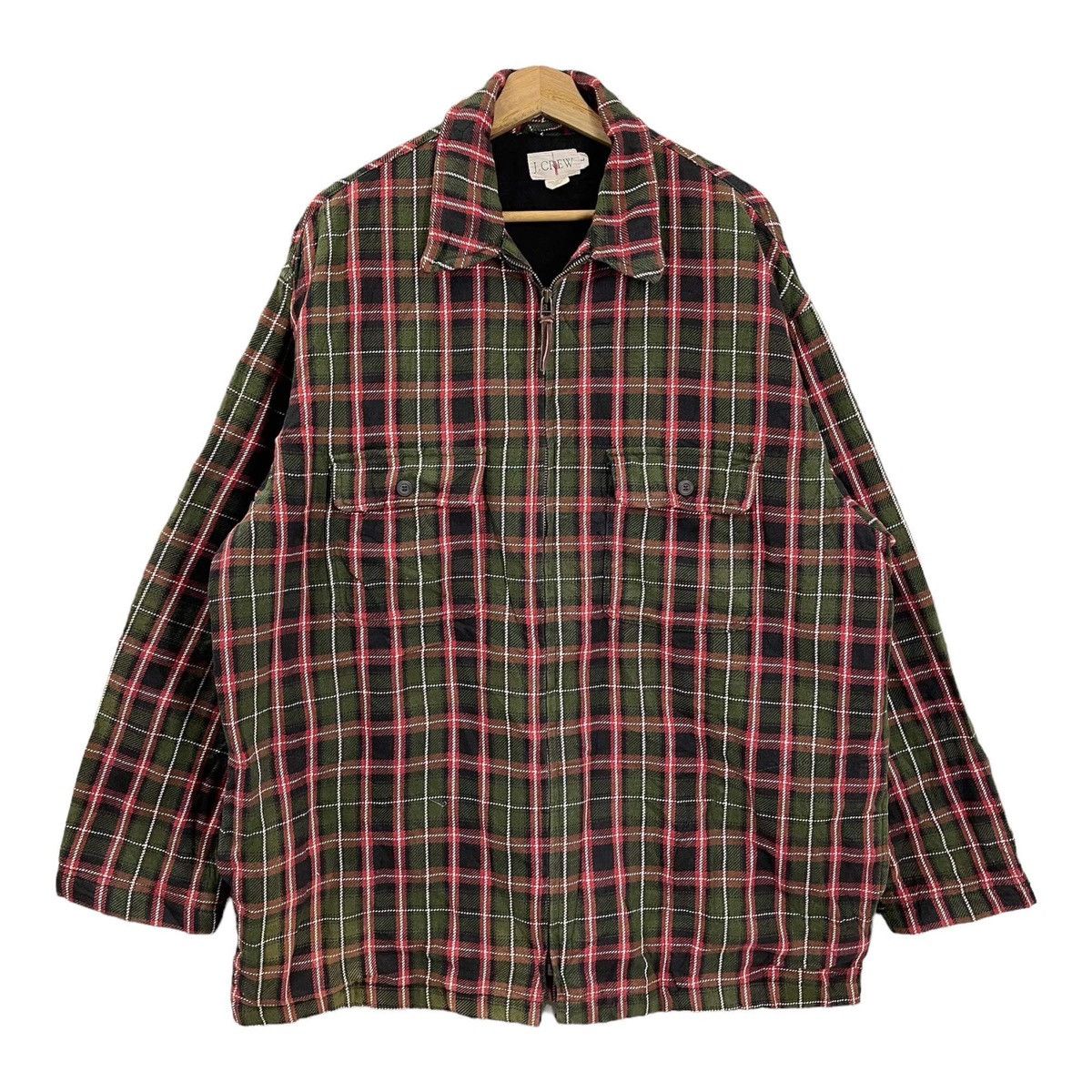 J.Crew J.Crew Tartan Jacket Tartan Jacket Nice Design Size XL Size US XL / EU 56 / 4 - 1 Thumbnail