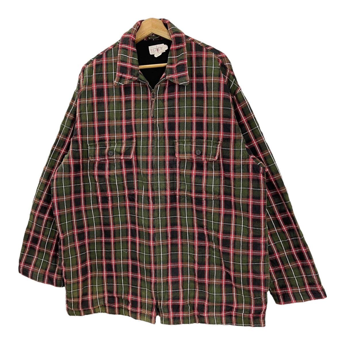 J.Crew J.Crew Tartan Jacket Tartan Jacket Nice Design Size XL Size US XL / EU 56 / 4 - 3 Thumbnail