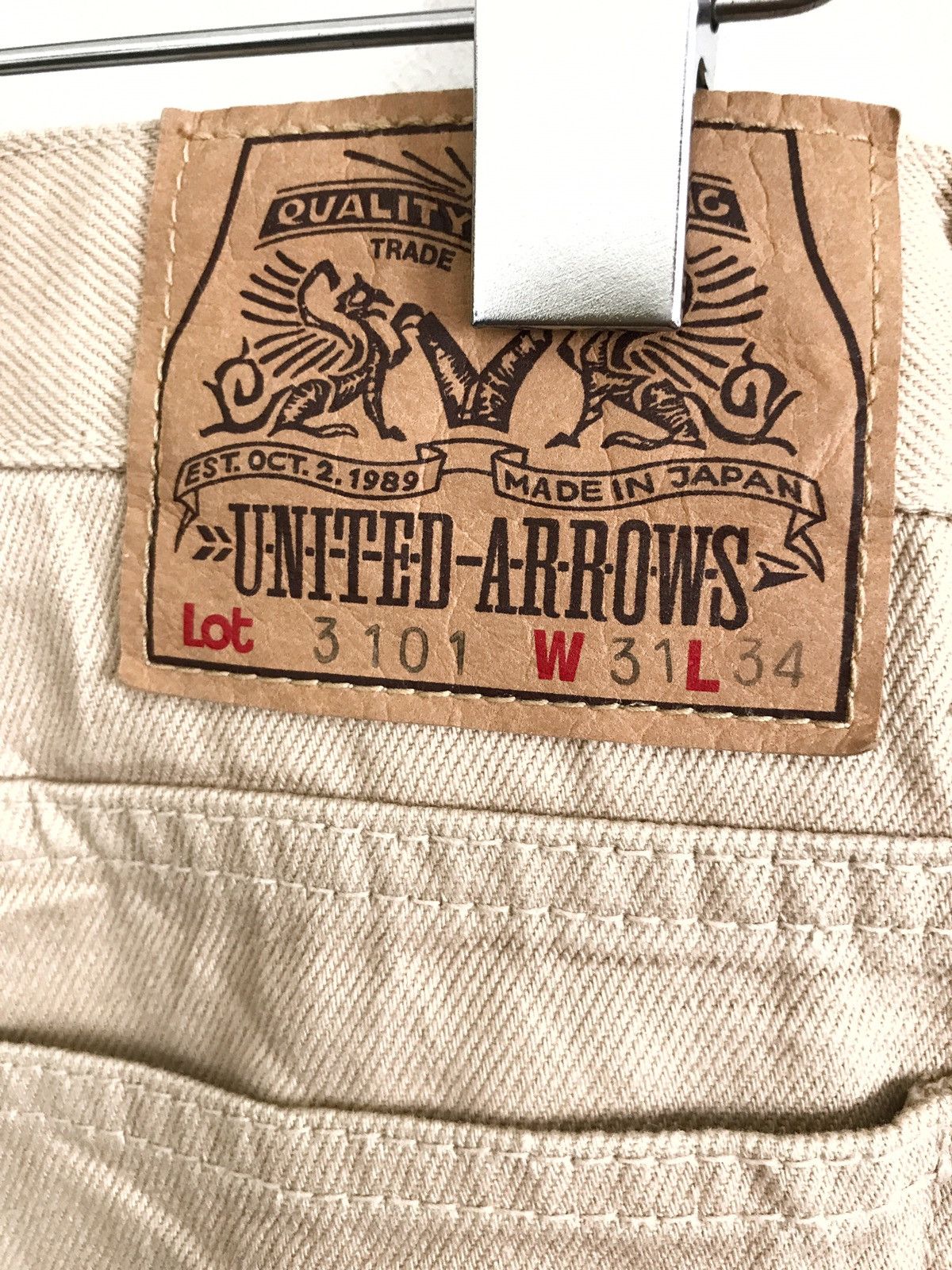 United Arrows Japanese Brand United Arrows Made In Japan Jeans Size US 30 / EU 46 - 7 Thumbnail