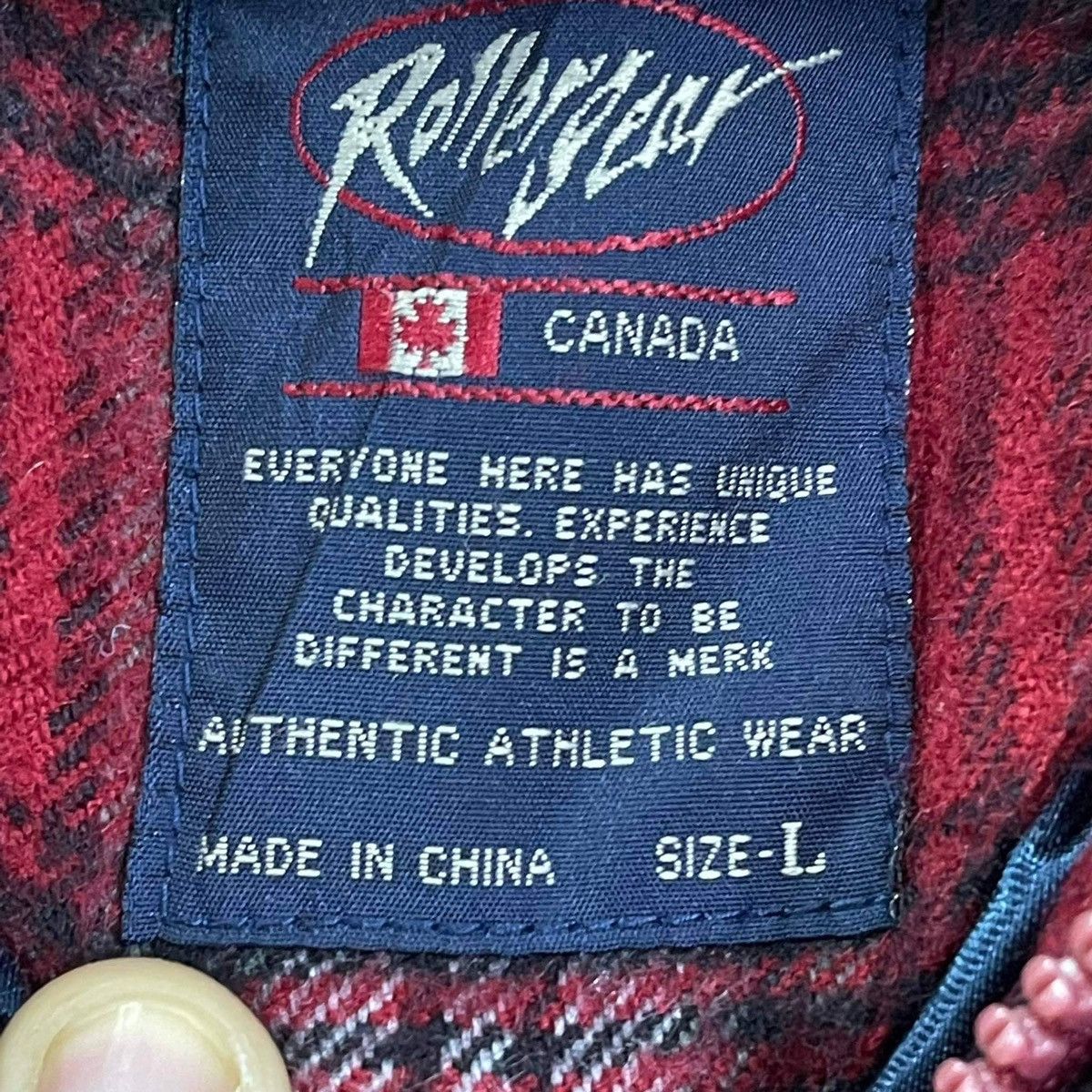 Vintage Vintage Roller Gear Tartan Wool Zipper Jacket Nice Design Size US L / EU 52-54 / 3 - 7 Thumbnail