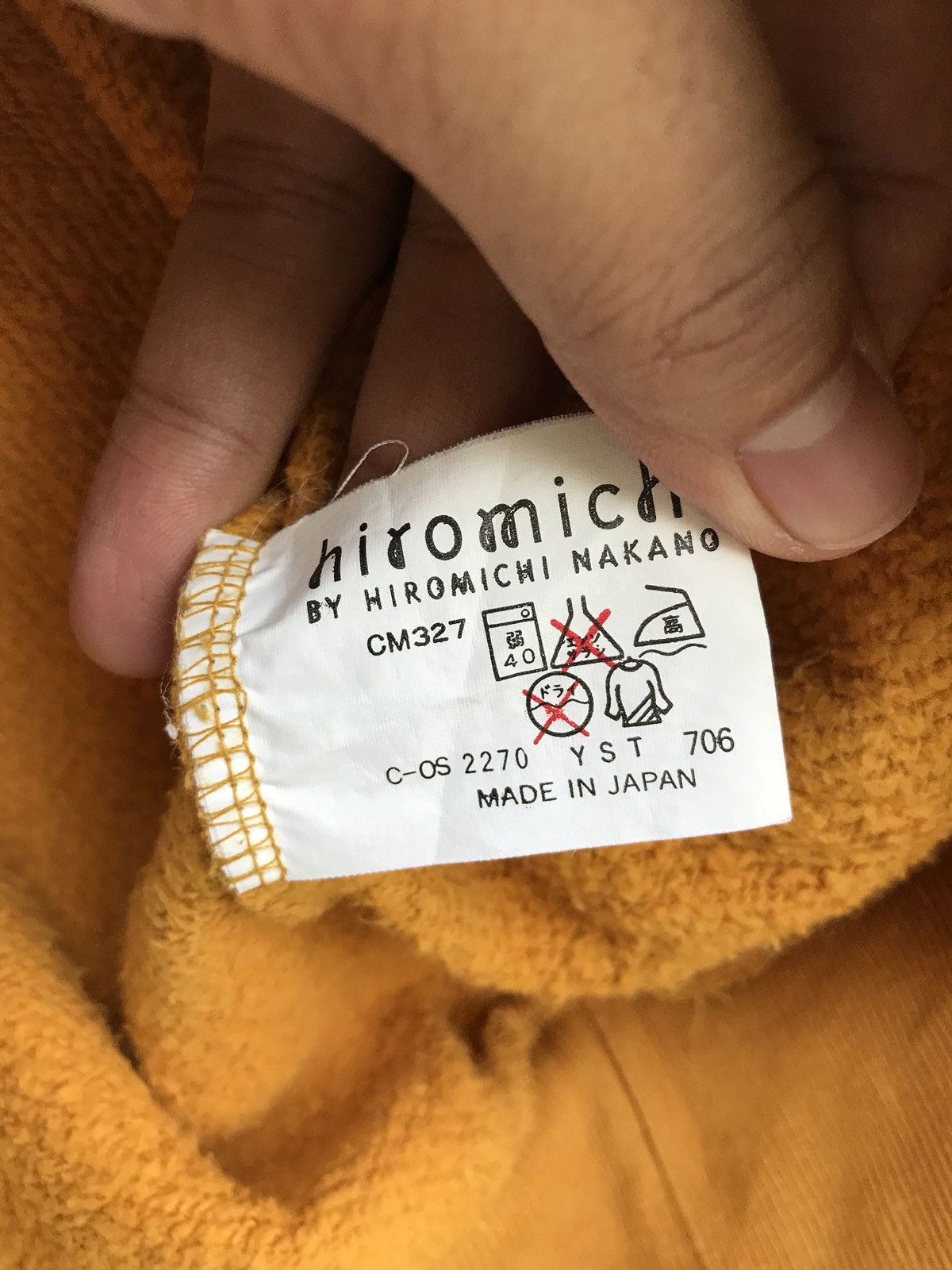Japanese Brand Japanese Brand Hiromichi Nakano Hoodies Sweatshirt Pullover Size US S / EU 44-46 / 1 - 9 Thumbnail