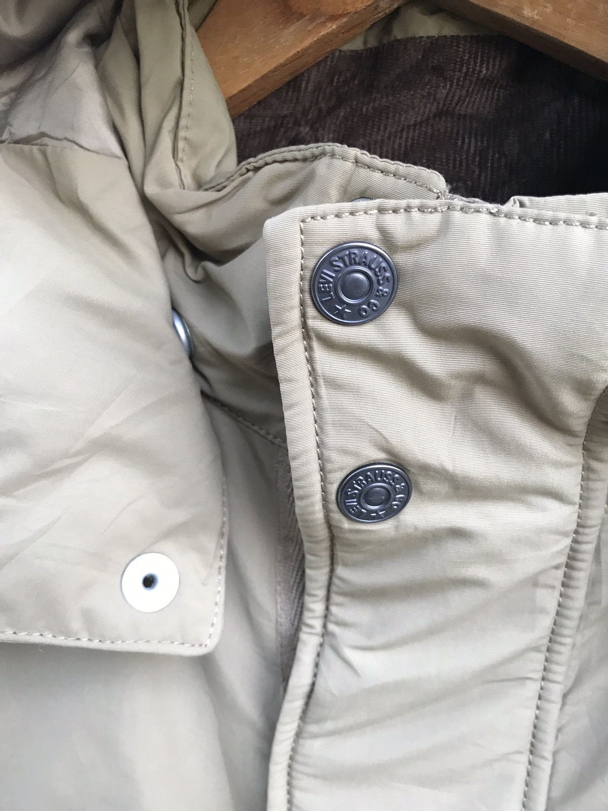 Levi's × Levi's Made & Crafted Levis Hoodie Down Quilted Puffer Jacket Size US M / EU 48-50 / 2 - 6 Thumbnail
