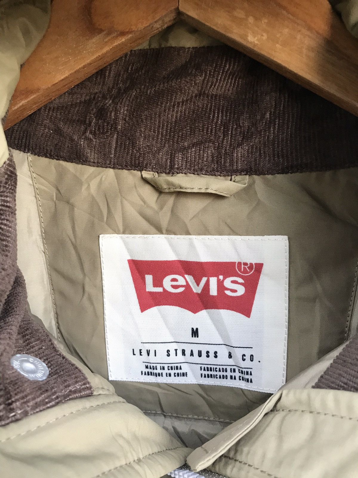 Levi's × Levi's Made & Crafted Levis Hoodie Down Quilted Puffer Jacket Size US M / EU 48-50 / 2 - 7 Thumbnail