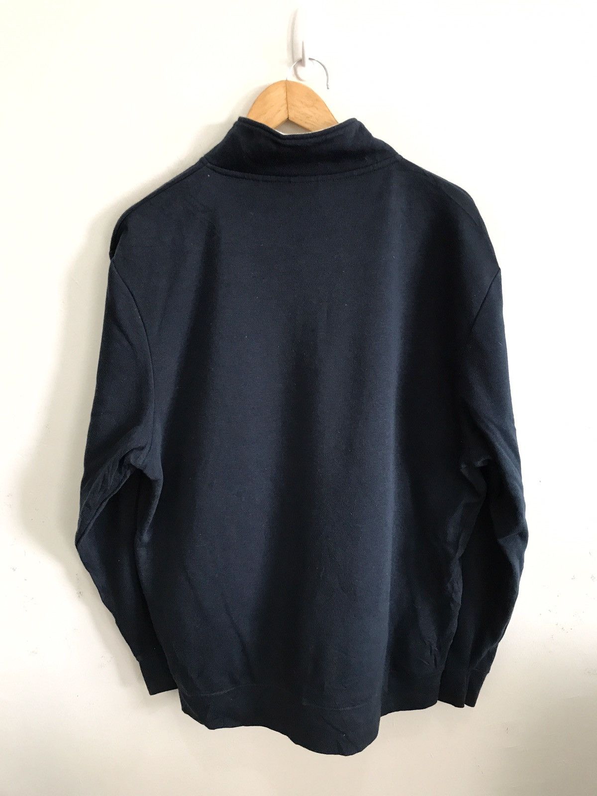 Fila Fila Front Logo Pullover Half Neck Zipper Sweatshirt Size US L / EU 52-54 / 3 - 3 Thumbnail