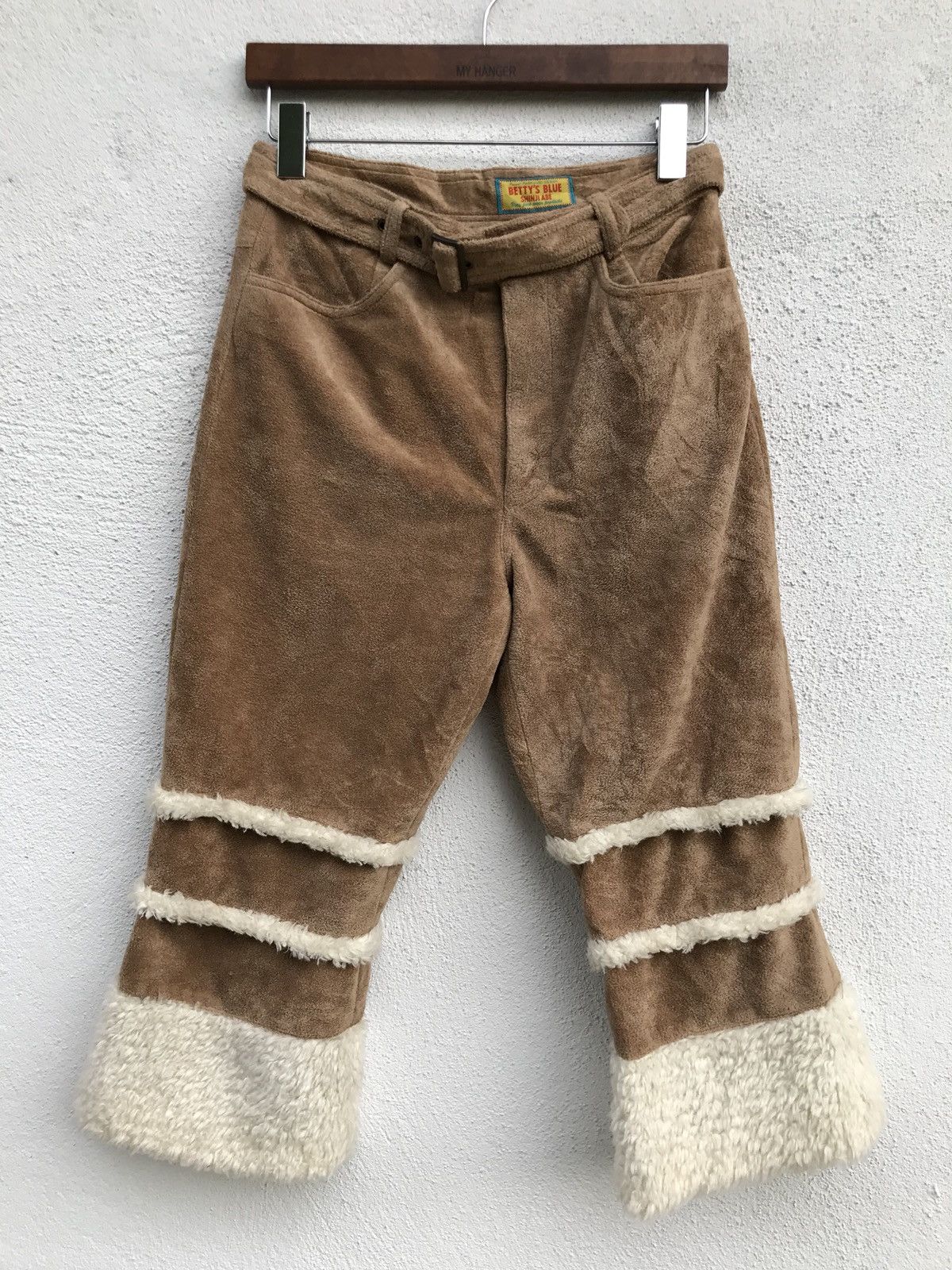 image of Designer Shinji Abe Short Pants in Brown, Men's (Size 27)