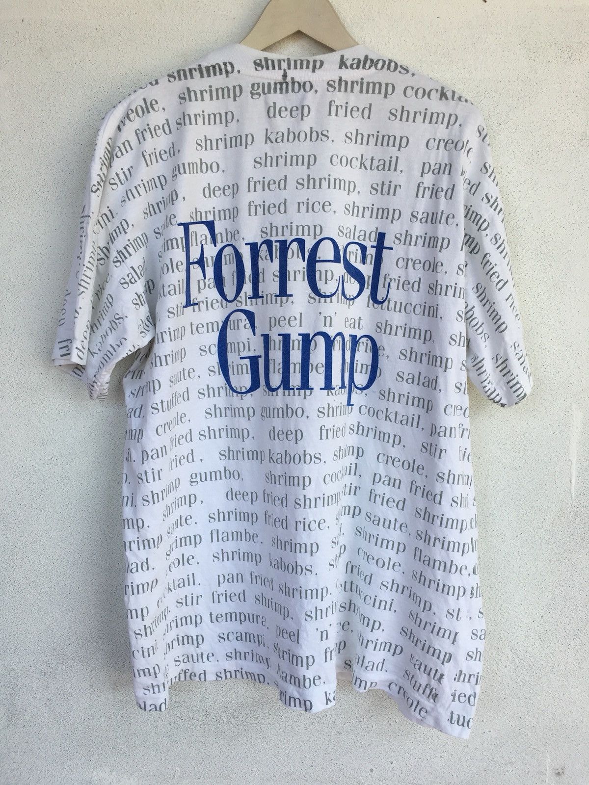 Vintage Vintage 90s Forest Gump All Overprint Movie T Shirt Size US XL / EU 56 / 4 - 2 Thumbnail