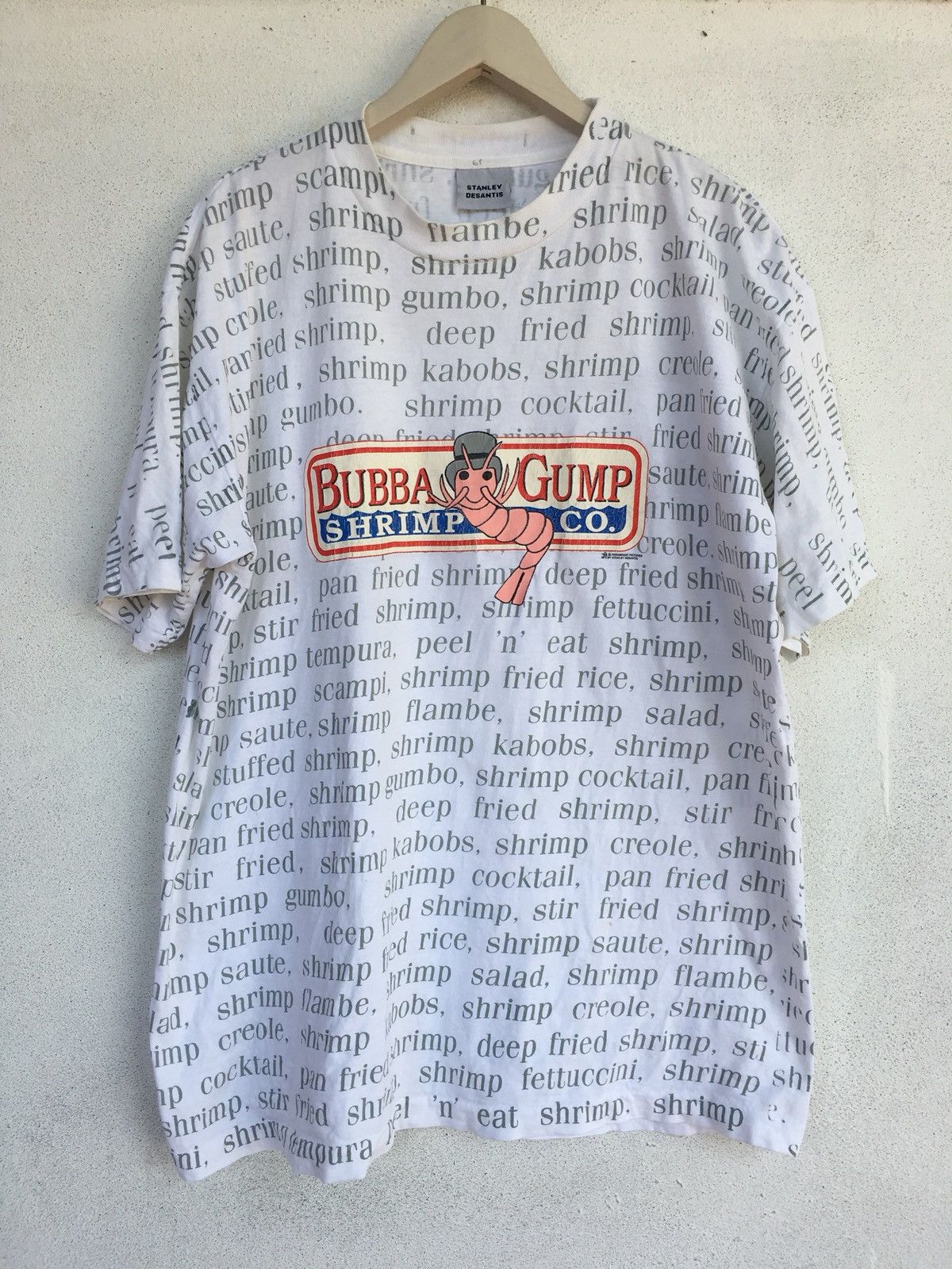 Vintage Vintage 90s Forest Gump All Overprint Movie T Shirt Size US XL / EU 56 / 4 - 1 Thumbnail