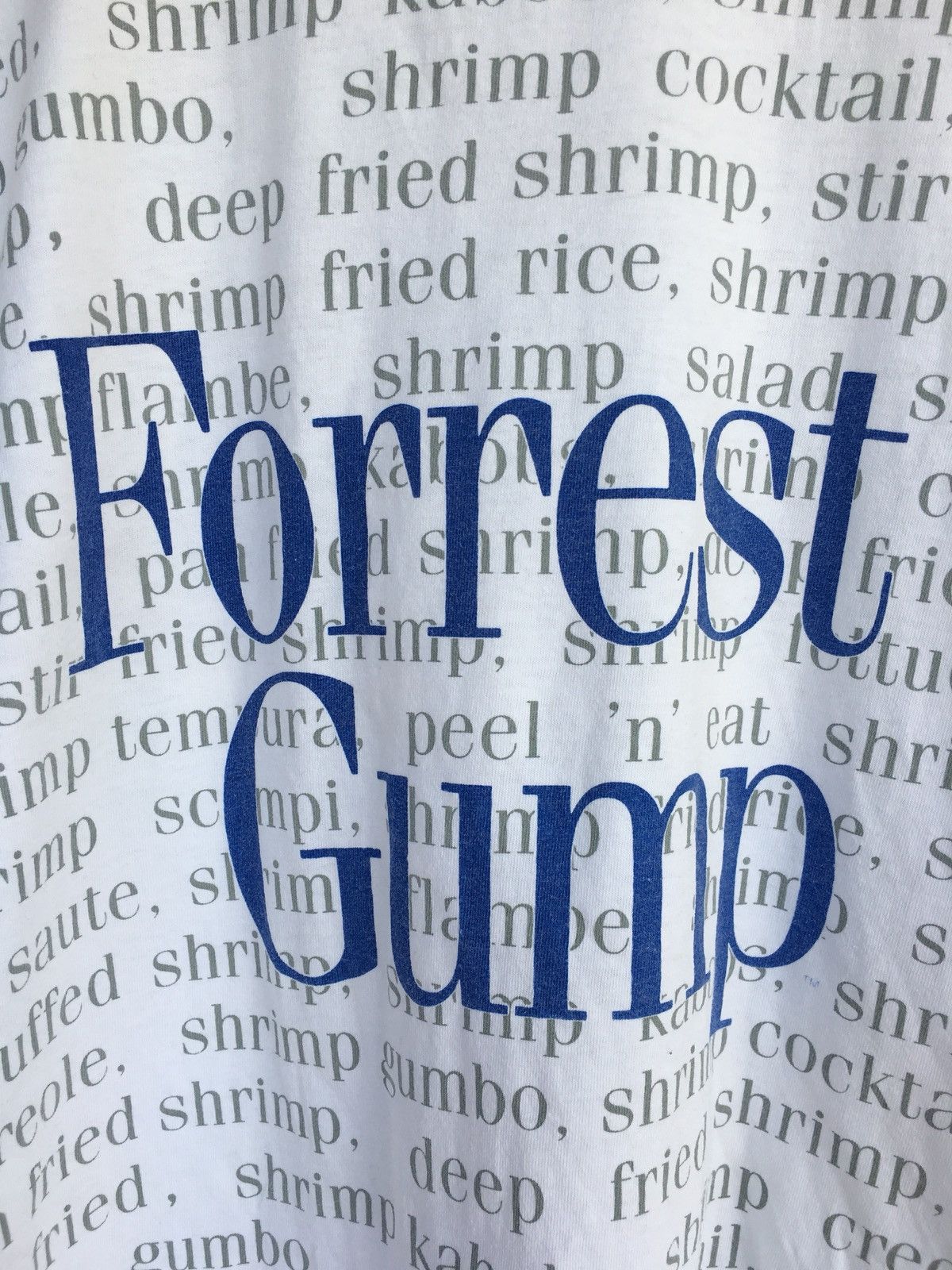 Vintage Vintage 90s Forest Gump All Overprint Movie T Shirt Size US XL / EU 56 / 4 - 4 Thumbnail