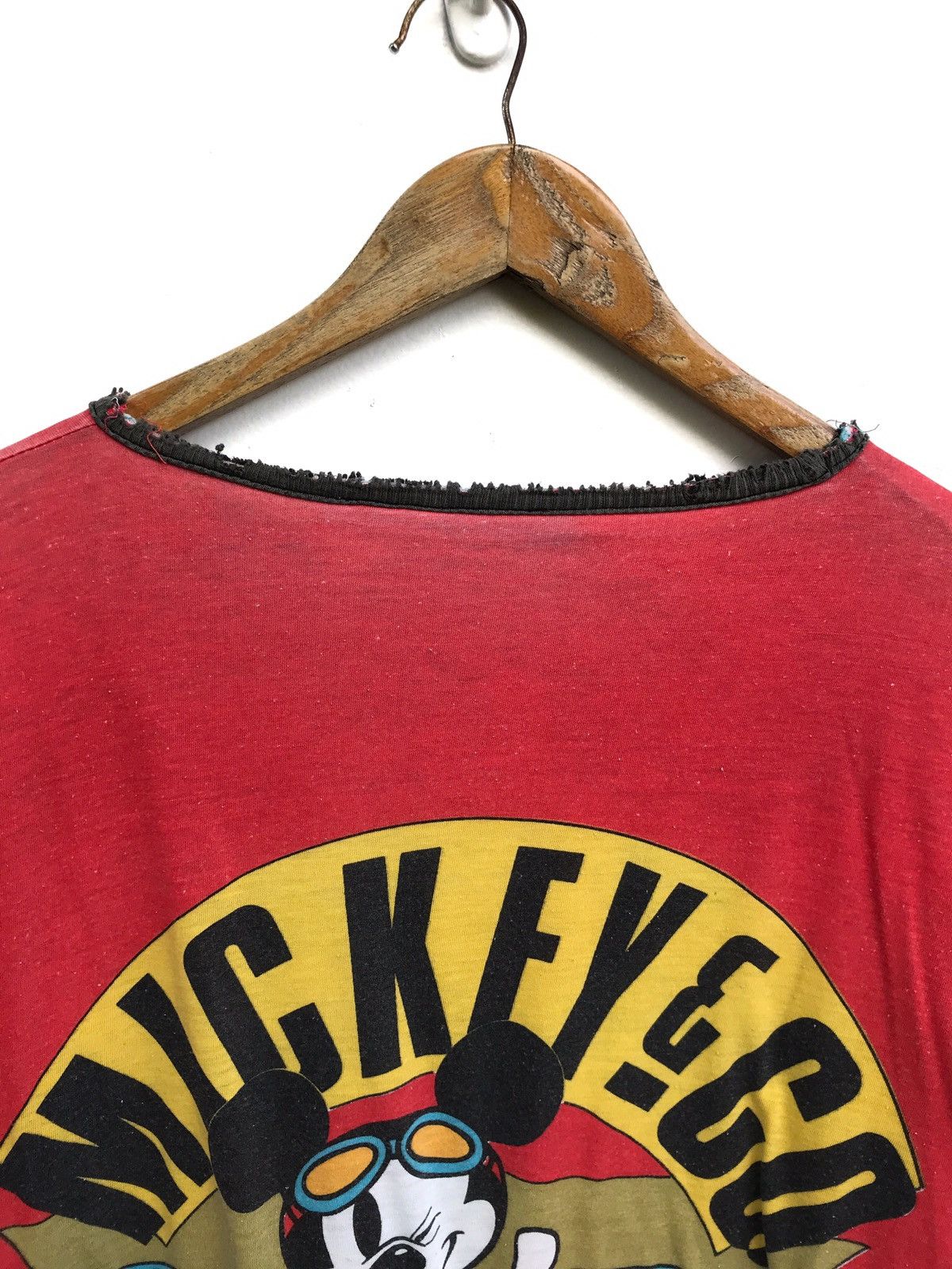 Mickey Mouse × Vintage Vintage 90s Mickey Flight Tested Aviation Wear Reversible Size US L / EU 52-54 / 3 - 5 Thumbnail
