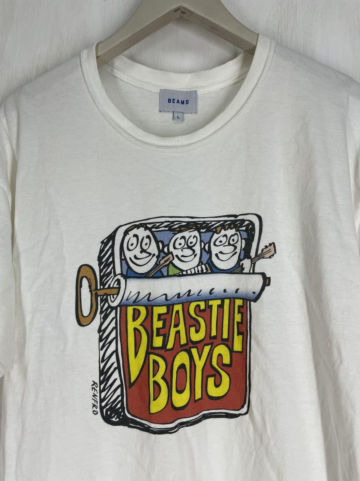 Band Tees Beastie Boys x Beams t shirt Size US L / EU 52-54 / 3 - 3 Thumbnail