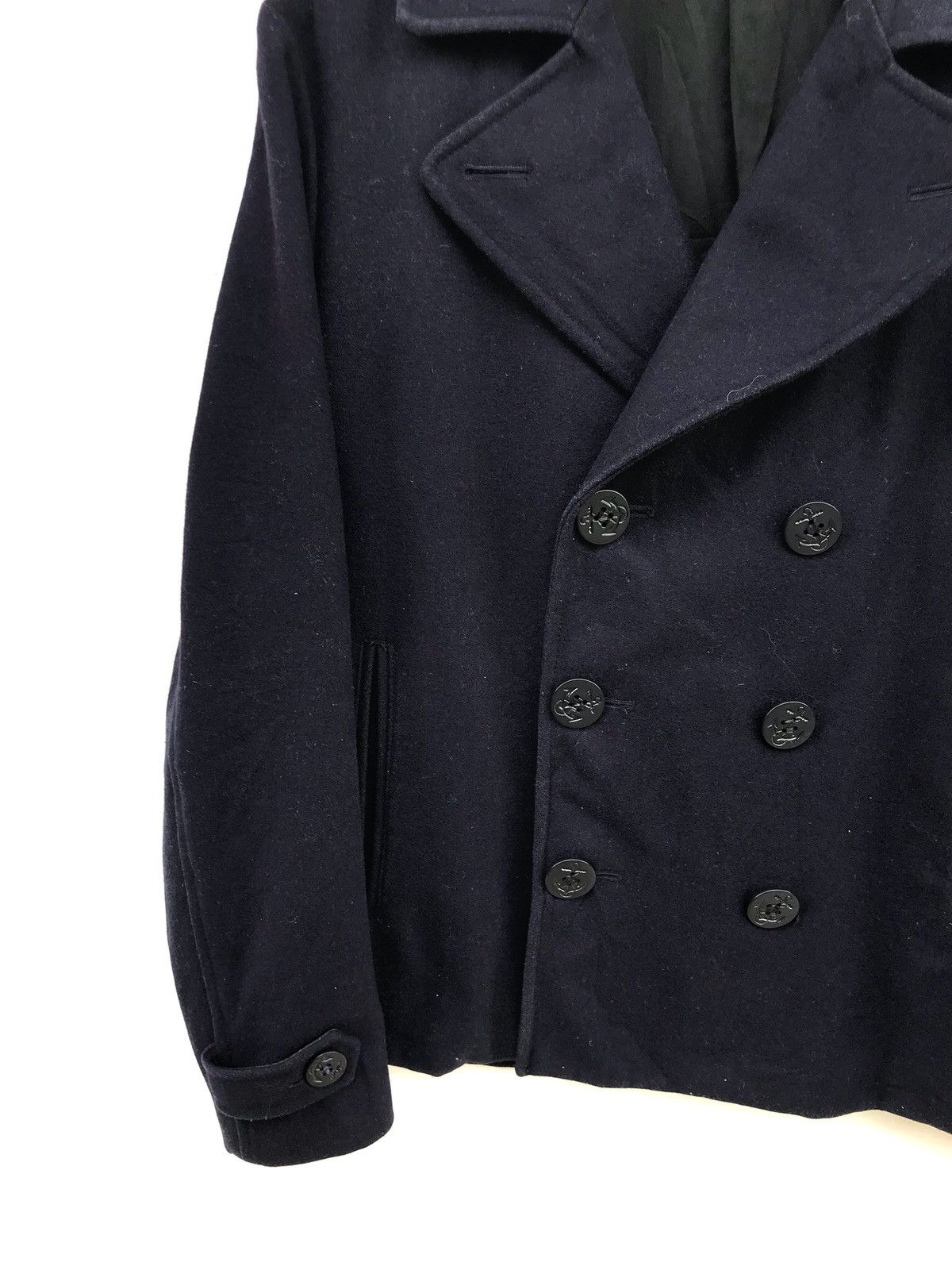 Japanese Brand × Other Japanese Brand TKMIXPICE The Shop Wool Pea Jacket Size US L / EU 52-54 / 3 - 4 Thumbnail