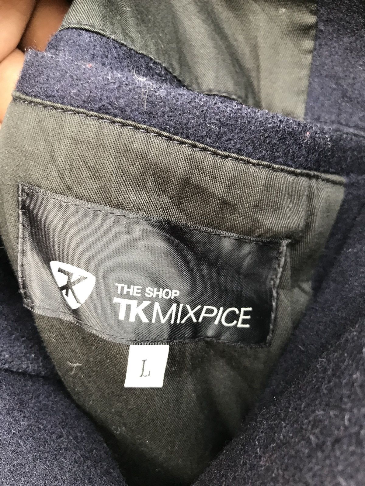 Japanese Brand × Other Japanese Brand TKMIXPICE The Shop Wool Pea Jacket Size US L / EU 52-54 / 3 - 6 Thumbnail