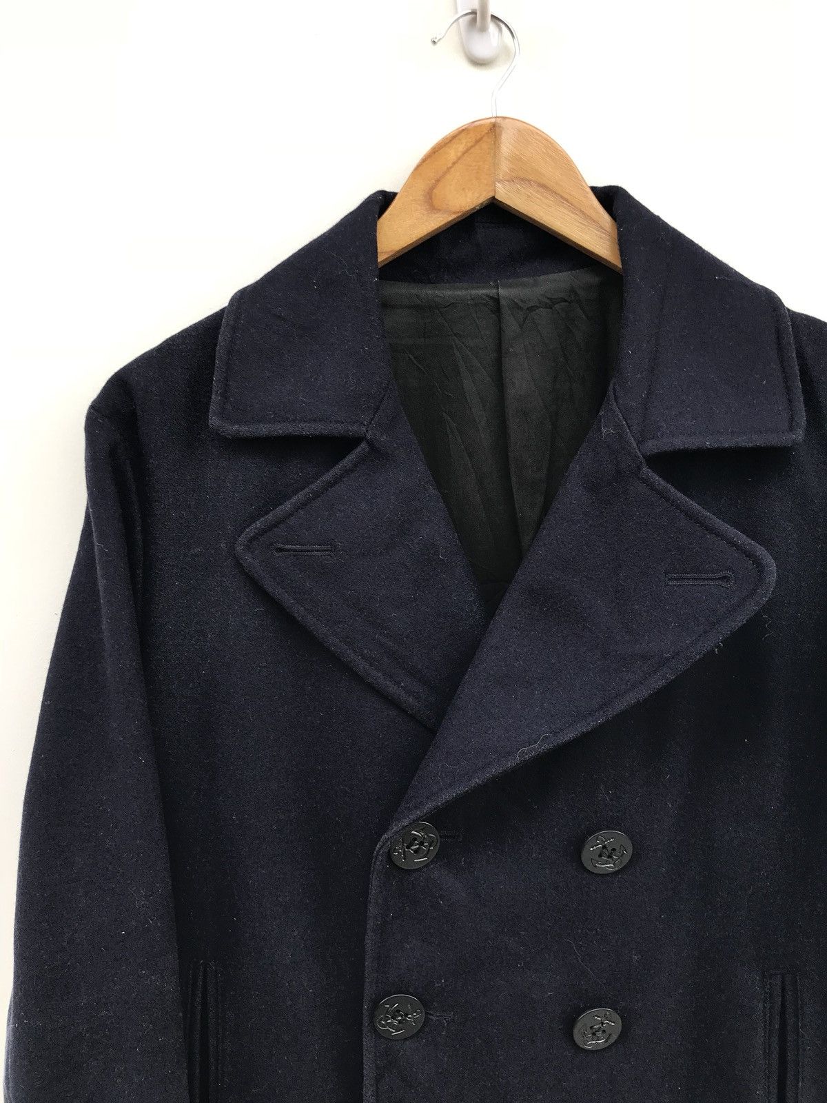 Japanese Brand × Other Japanese Brand TKMIXPICE The Shop Wool Pea Jacket Size US L / EU 52-54 / 3 - 3 Thumbnail