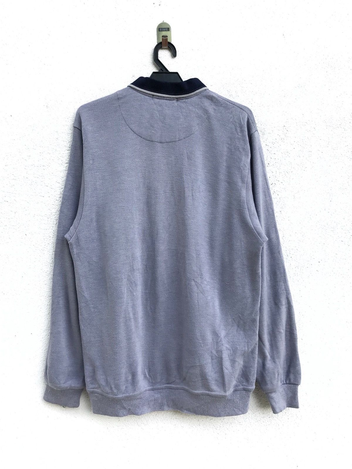 Valentino Vintage CLAUDIO VELENTINO PARIS Half Neck Button Pullover Size US L / EU 52-54 / 3 - 3 Thumbnail