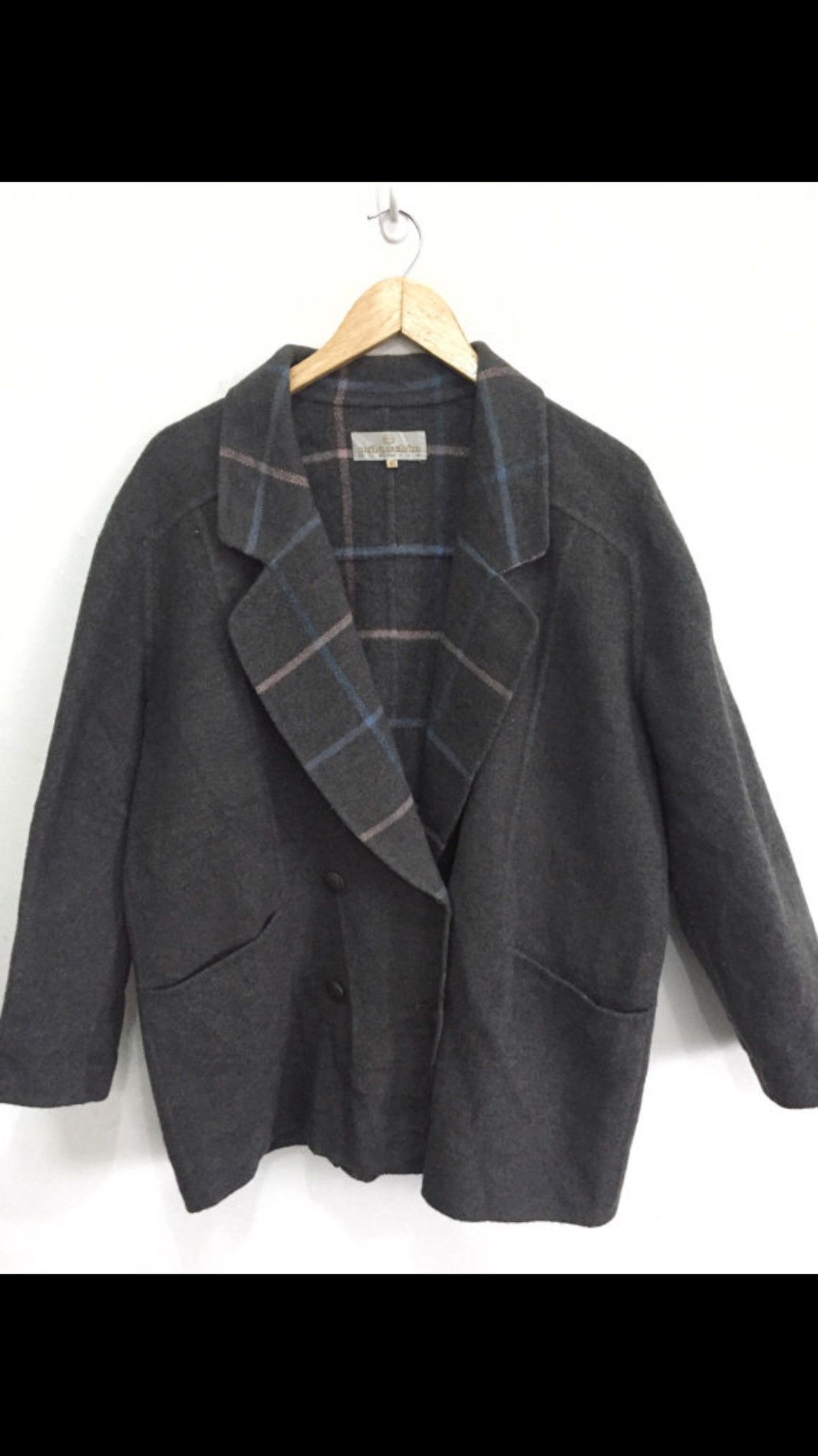 Mila Schon Mila Schon Size 40 Made in JAPAN Wool Jacket Size US M / EU 48-50 / 2 - 2 Thumbnail