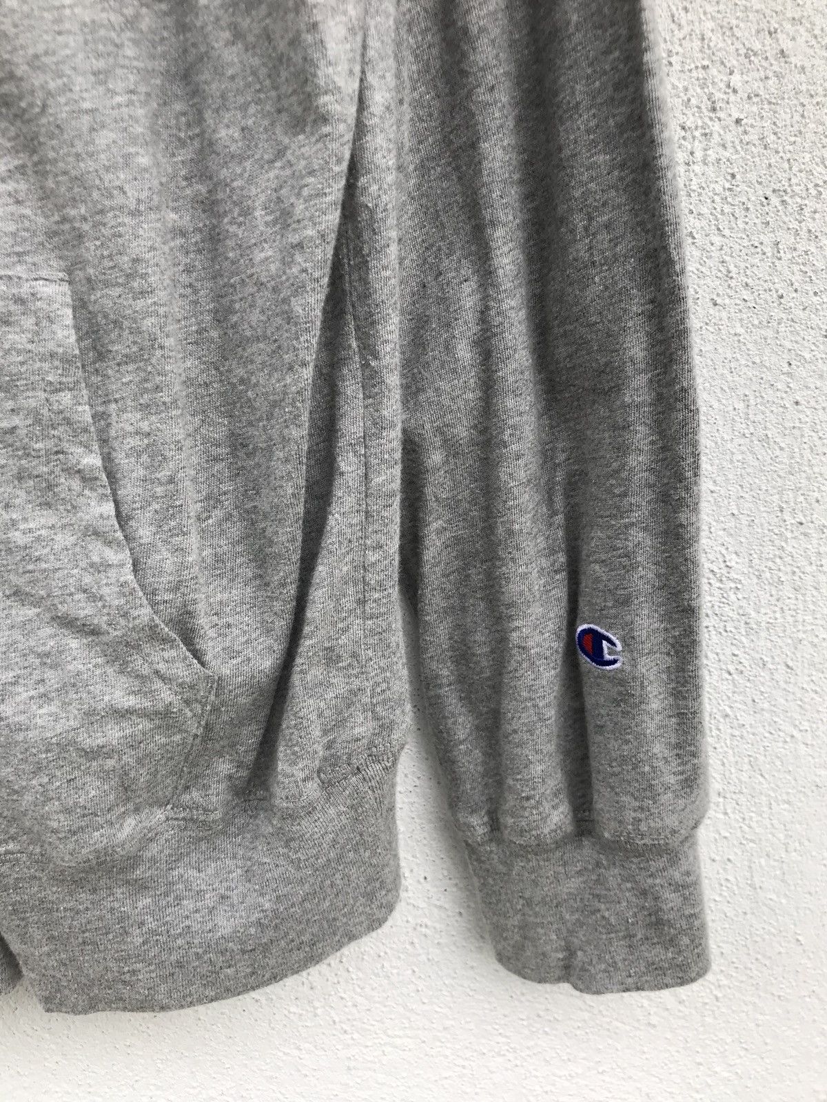 Champion Champion Hoodie Light Grey Small Logo Plain Sweatshirt Size US L / EU 52-54 / 3 - 5 Thumbnail
