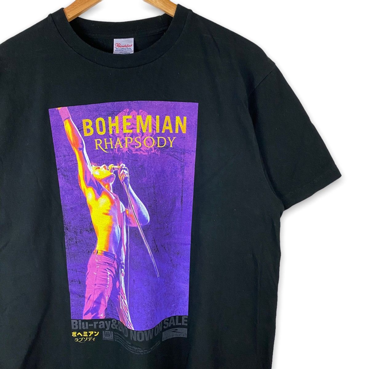 BOHEMIAN RHAPSODY MOVIE QUEEN BAND T SHIRT FREDDIE MERCURY