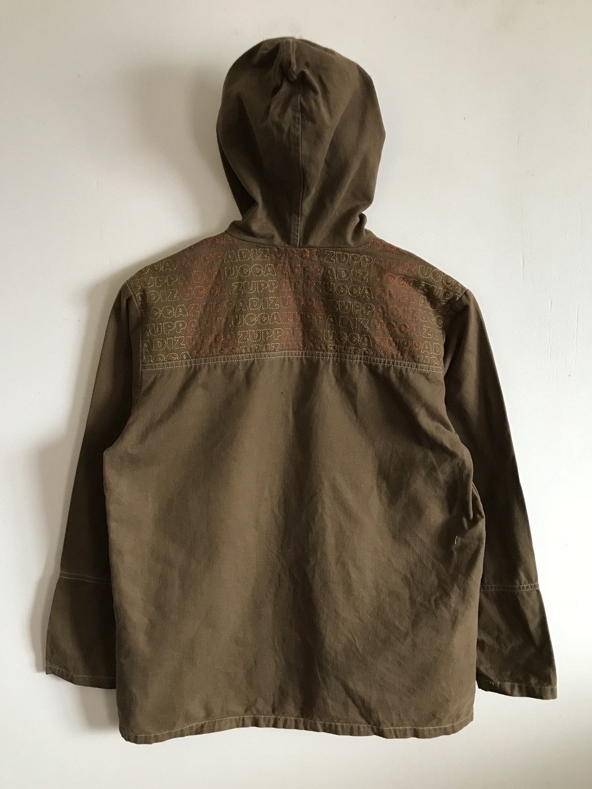 CABANE de ZUCCa Zucca Embroidered Logo Hoodie Jacket Size US S / EU 44-46 / 1 - 2 Thumbnail