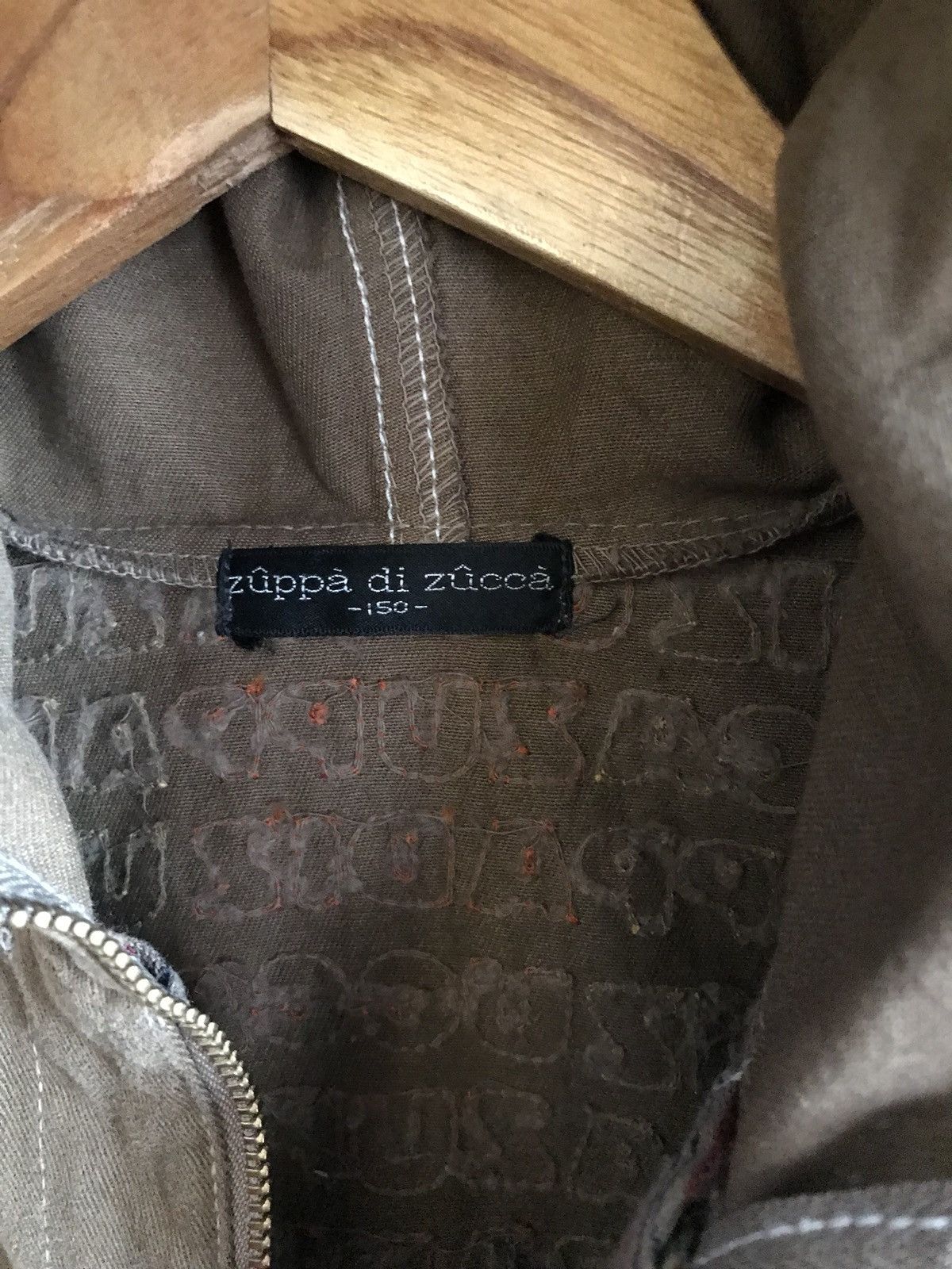 CABANE de ZUCCa Zucca Embroidered Logo Hoodie Jacket Size US S / EU 44-46 / 1 - 6 Thumbnail