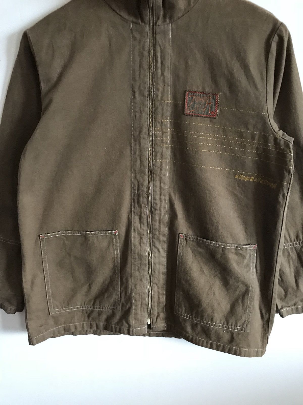 CABANE de ZUCCa Zucca Embroidered Logo Hoodie Jacket Size US S / EU 44-46 / 1 - 4 Thumbnail