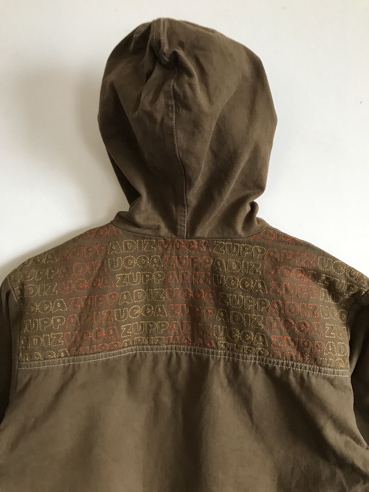 CABANE de ZUCCa Zucca Embroidered Logo Hoodie Jacket Size US S / EU 44-46 / 1 - 3 Thumbnail