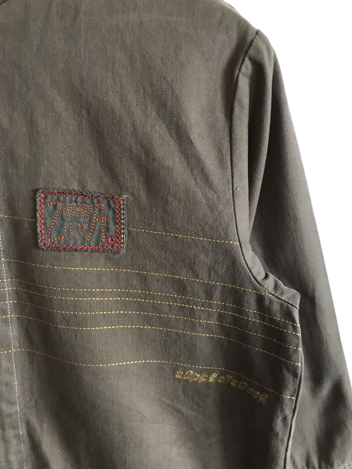 CABANE de ZUCCa Zucca Embroidered Logo Hoodie Jacket Size US S / EU 44-46 / 1 - 5 Thumbnail