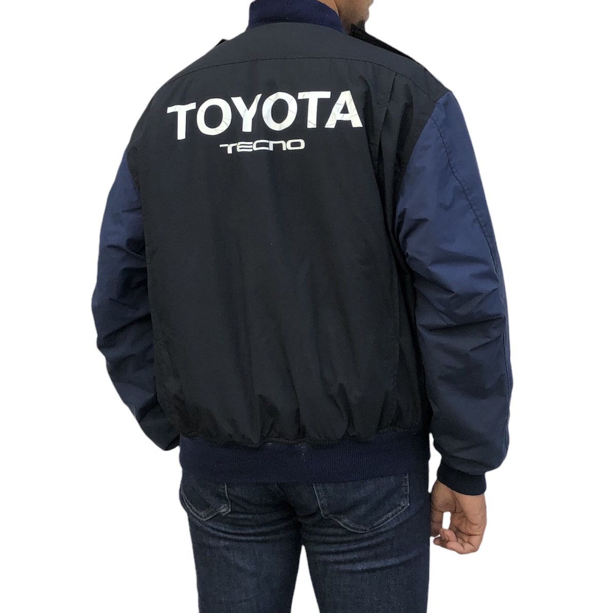 Vintage Vintage Toyata Techno Racing Bombers Jacket Size US L / EU 52-54 / 3 - 4 Thumbnail