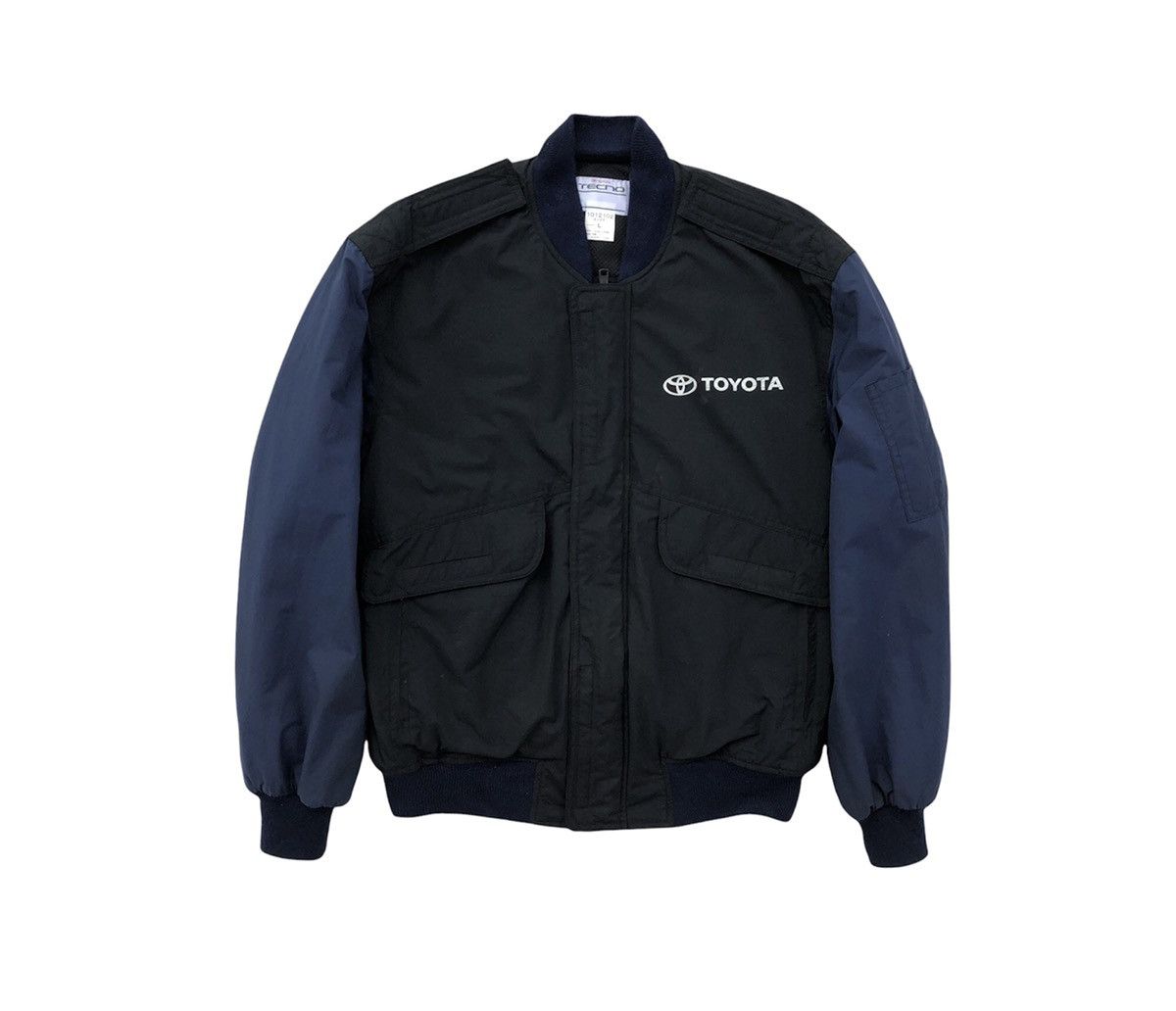 Vintage Vintage Toyata Techno Racing Bombers Jacket Size US L / EU 52-54 / 3 - 5 Thumbnail