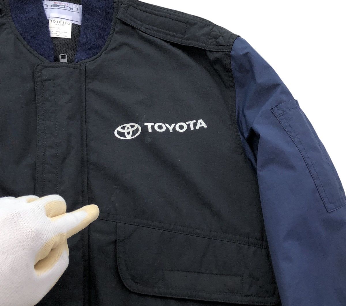 Vintage Vintage Toyata Techno Racing Bombers Jacket Size US L / EU 52-54 / 3 - 14 Thumbnail