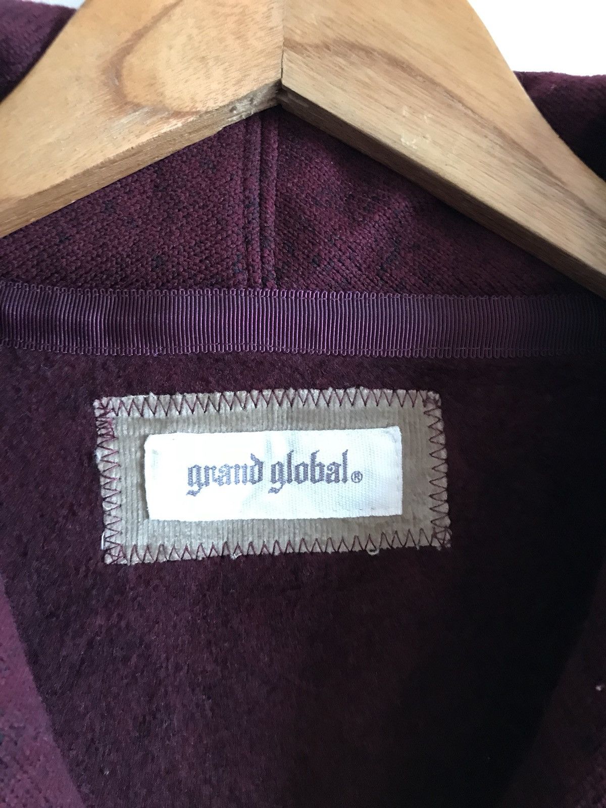 Designer × Japanese Brand Grand Global Shawl Collar Button Sweatshirt Jacket Size US S / EU 44-46 / 1 - 5 Thumbnail