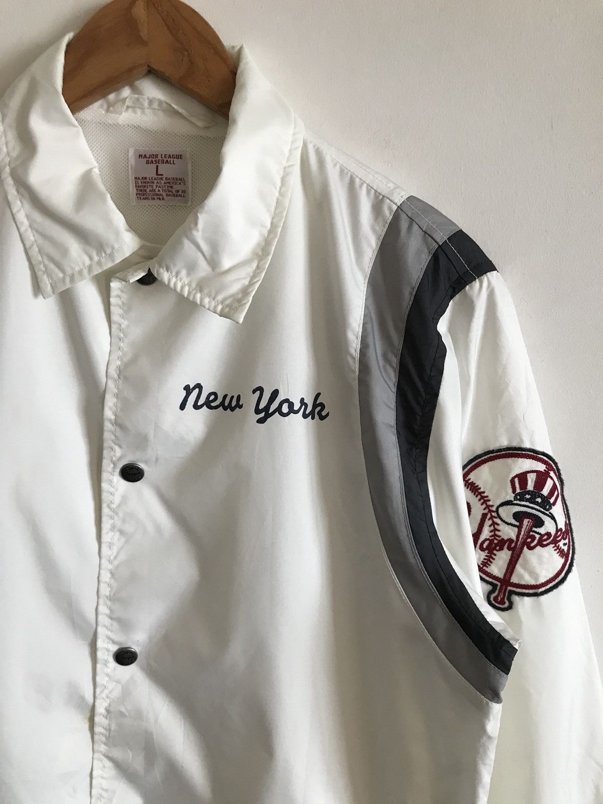 New York Yankees × Uniqlo Coach Jacket Size US L / EU 52-54 / 3 - 3 Thumbnail