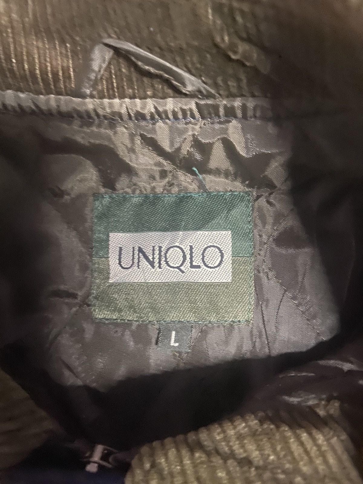 Flannel × Uniqlo × Vintage Vintage Uniqlo Checkered Zip Up Wool Flannel Jacket Size US L / EU 52-54 / 3 - 6 Thumbnail