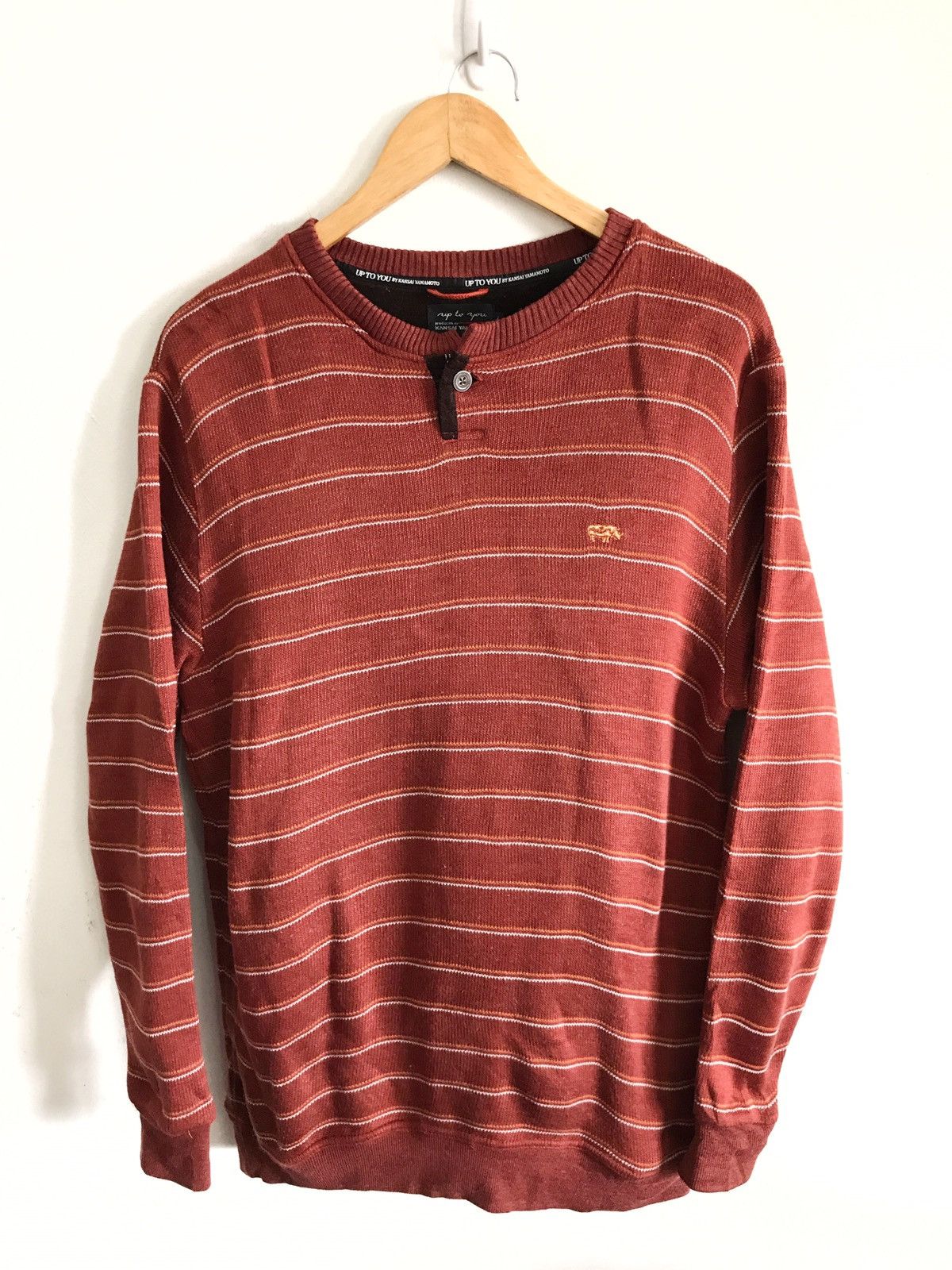 Kansai Yamamoto Kansai Yamamoto Up To You Stripes Crewneck Sweatshirt Size US L / EU 52-54 / 3 - 1 Thumbnail