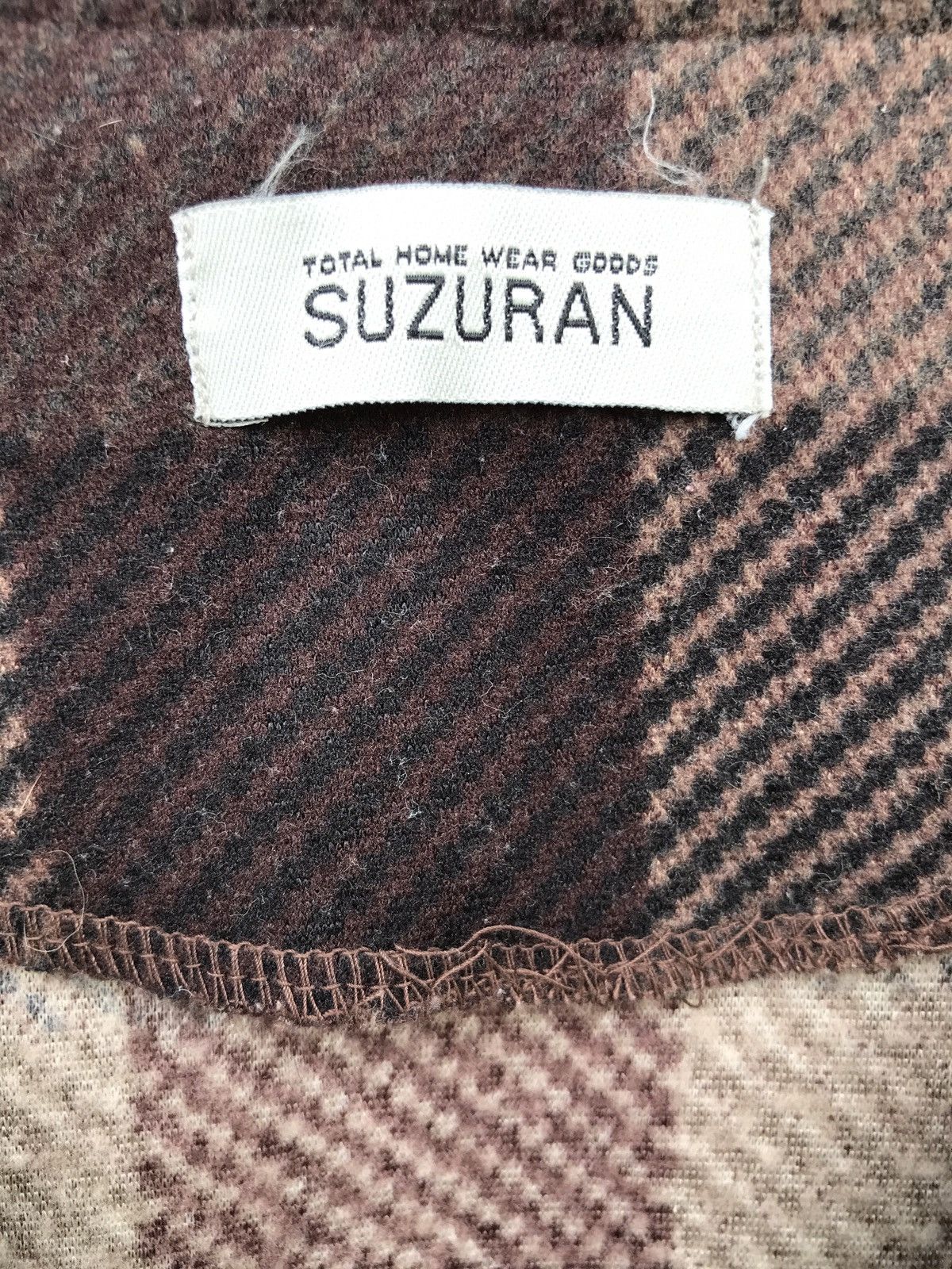 Japanese Brand Japanese Brand Suzuran Wool Checkered Vest Jacket Size US M / EU 48-50 / 2 - 3 Thumbnail