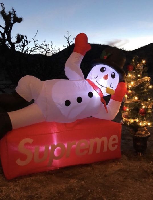 Supreme Supreme Large Inflatable Snowman | Grailed