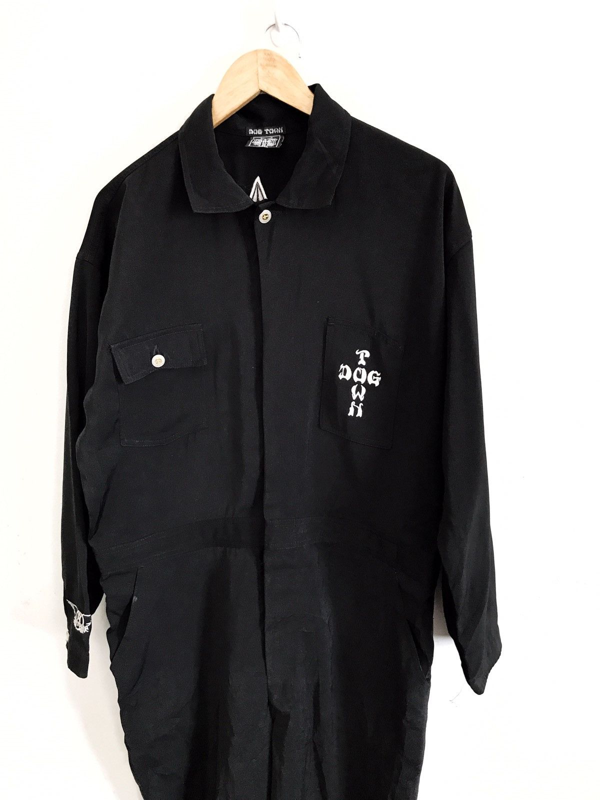 Dogtown Dogtown Coverall Jumpsuit Black Big Logo Design Size US L / EU 52-54 / 3 - 4 Thumbnail