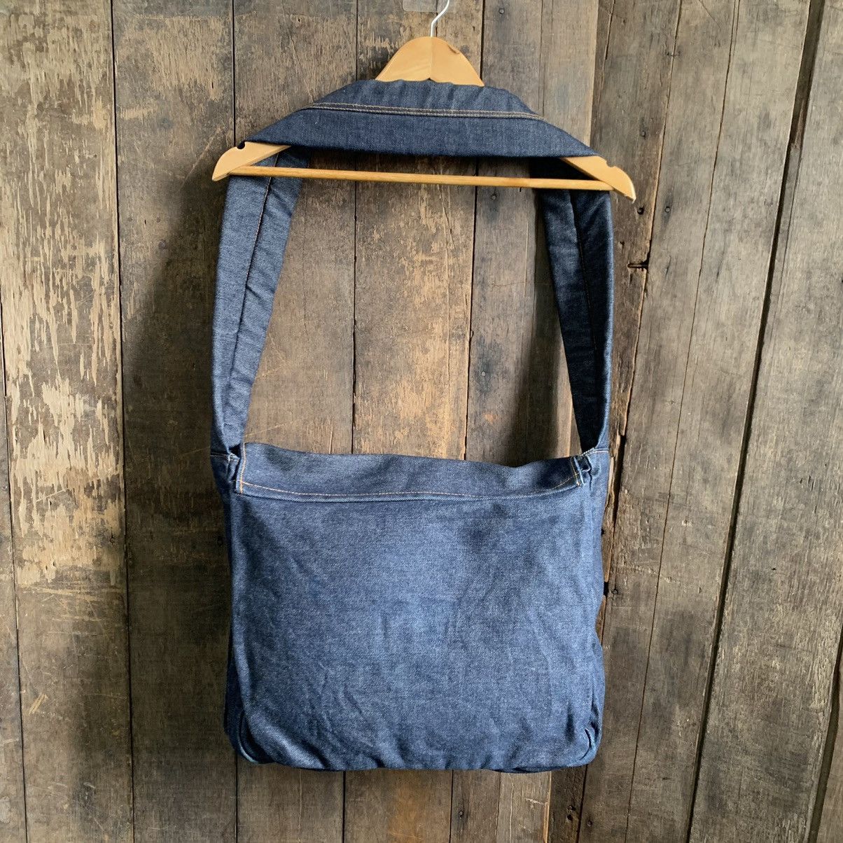 Vintage Vintage Evisu Custom Handmade Sling Bag Size ONE SIZE - 8 Thumbnail