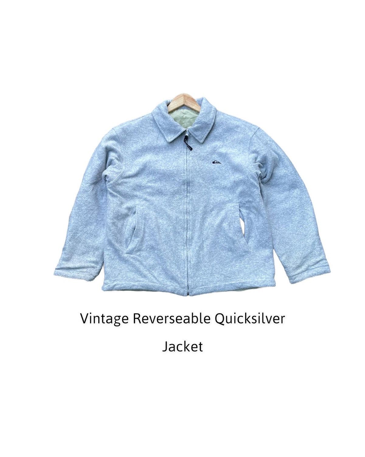 Quiksilver Vintage Quicksilver Reverseable Jacket Size US XL / EU 56 / 4 - 1 Thumbnail