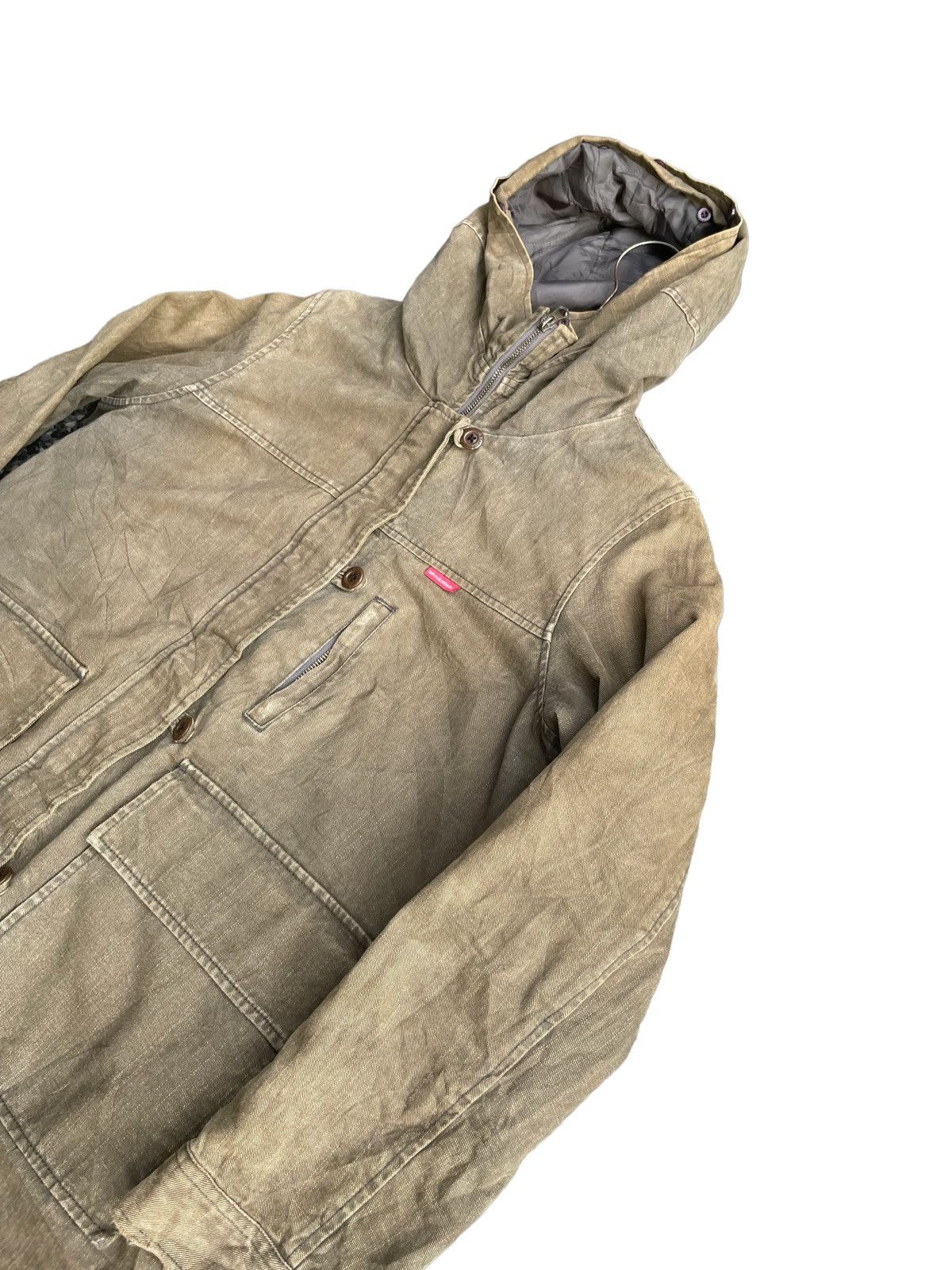 Japanese Brand Japanese Earth Music & Ecology Parka Jacket Size S / US 4 / IT 40 - 4 Thumbnail