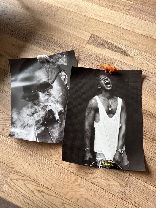 Vintage 2 Kid Cudi Official Tour Cancellation Gift Posters Vancouver