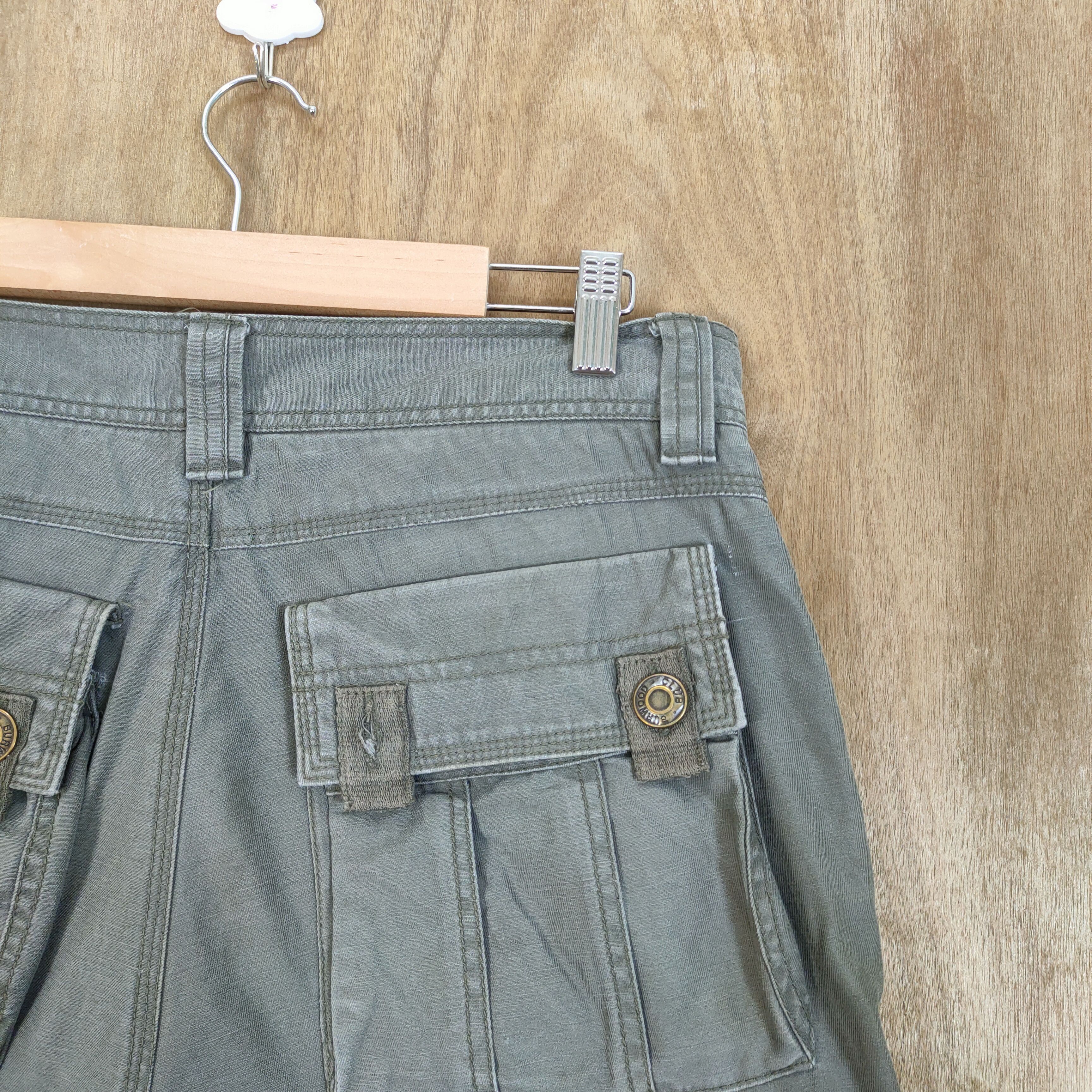 Japanese Brand VINTAGE BURWOOD FADED RUSTY CARGO PANTS Size US 32 / EU 48 - 9 Thumbnail