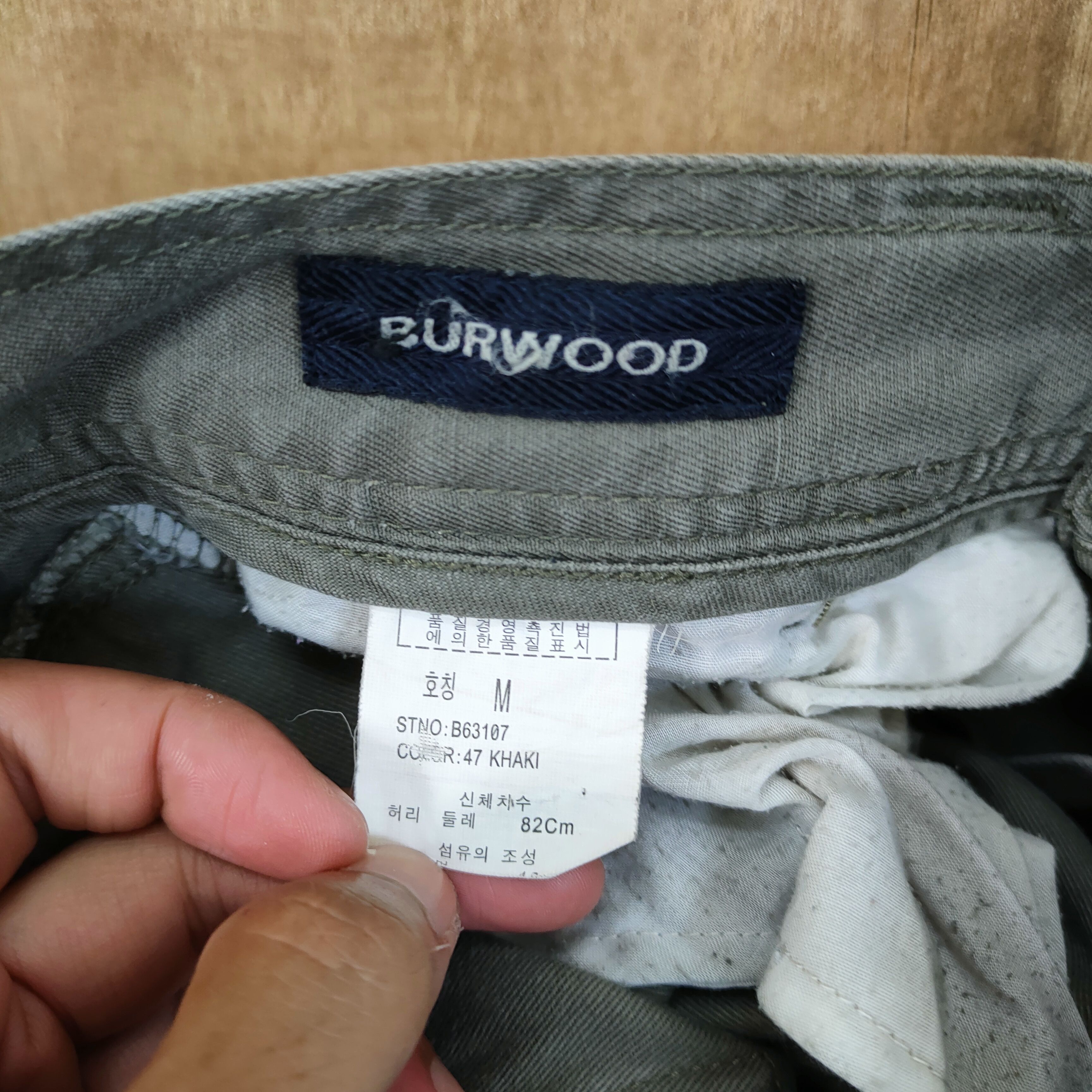 Japanese Brand VINTAGE BURWOOD FADED RUSTY CARGO PANTS Size US 32 / EU 48 - 14 Thumbnail