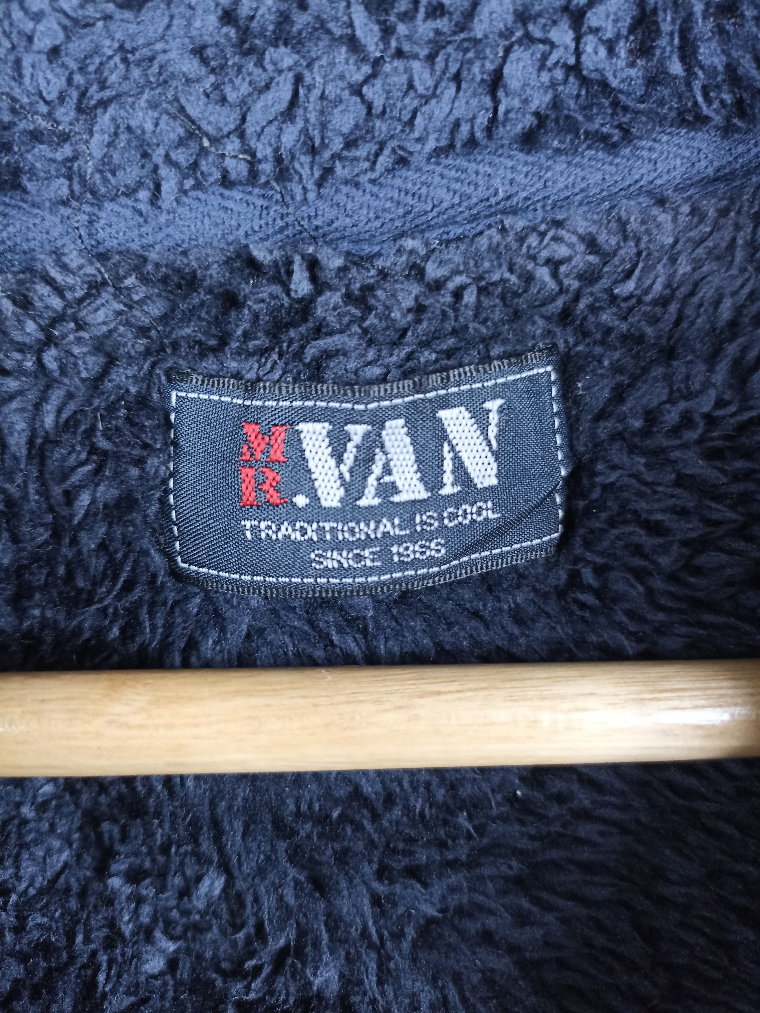 Japanese Brand × Vintage Vintage Vans Fleece Sleeve Less Vest Size US M / EU 48-50 / 2 - 5 Thumbnail