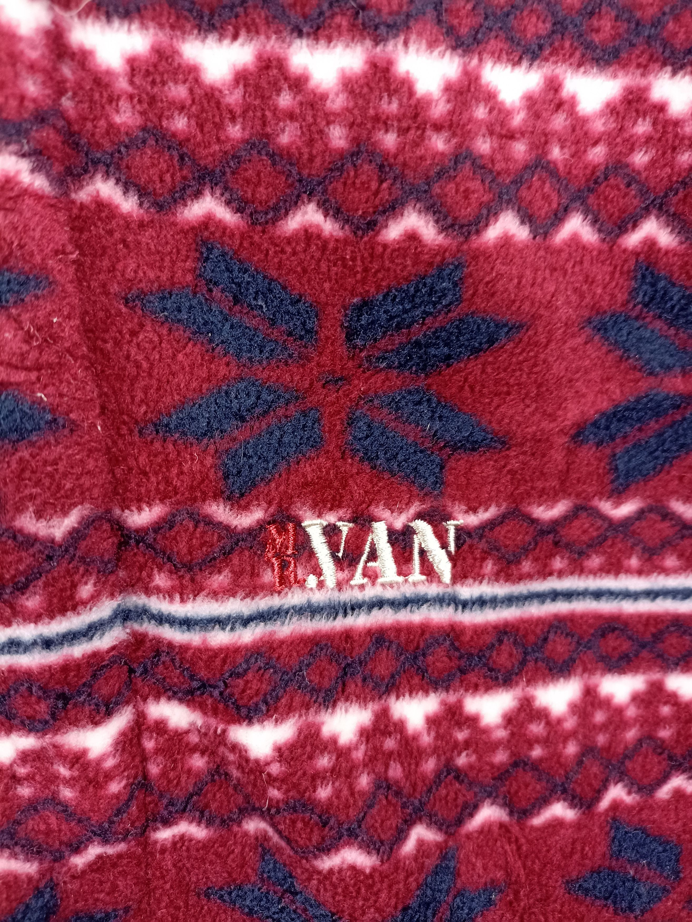 Japanese Brand × Vintage Vintage Vans Fleece Sleeve Less Vest Size US M / EU 48-50 / 2 - 4 Thumbnail