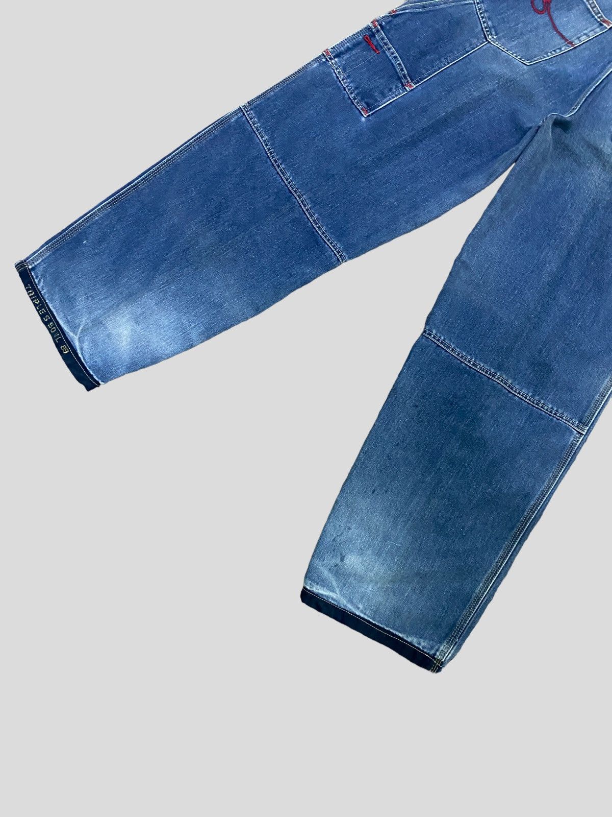 Triple 5 Soul × Vintage VINTAGE TRIPLE 5 SOUL BAGGY HIP HOP STYLE DENIM Size US 28 / EU 44 - 9 Thumbnail