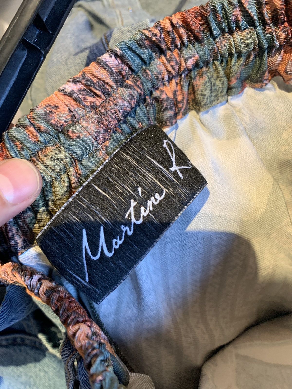 Martine Rose Denim Hybrid Track Pants Size US 34 / EU 50 - 11 Thumbnail
