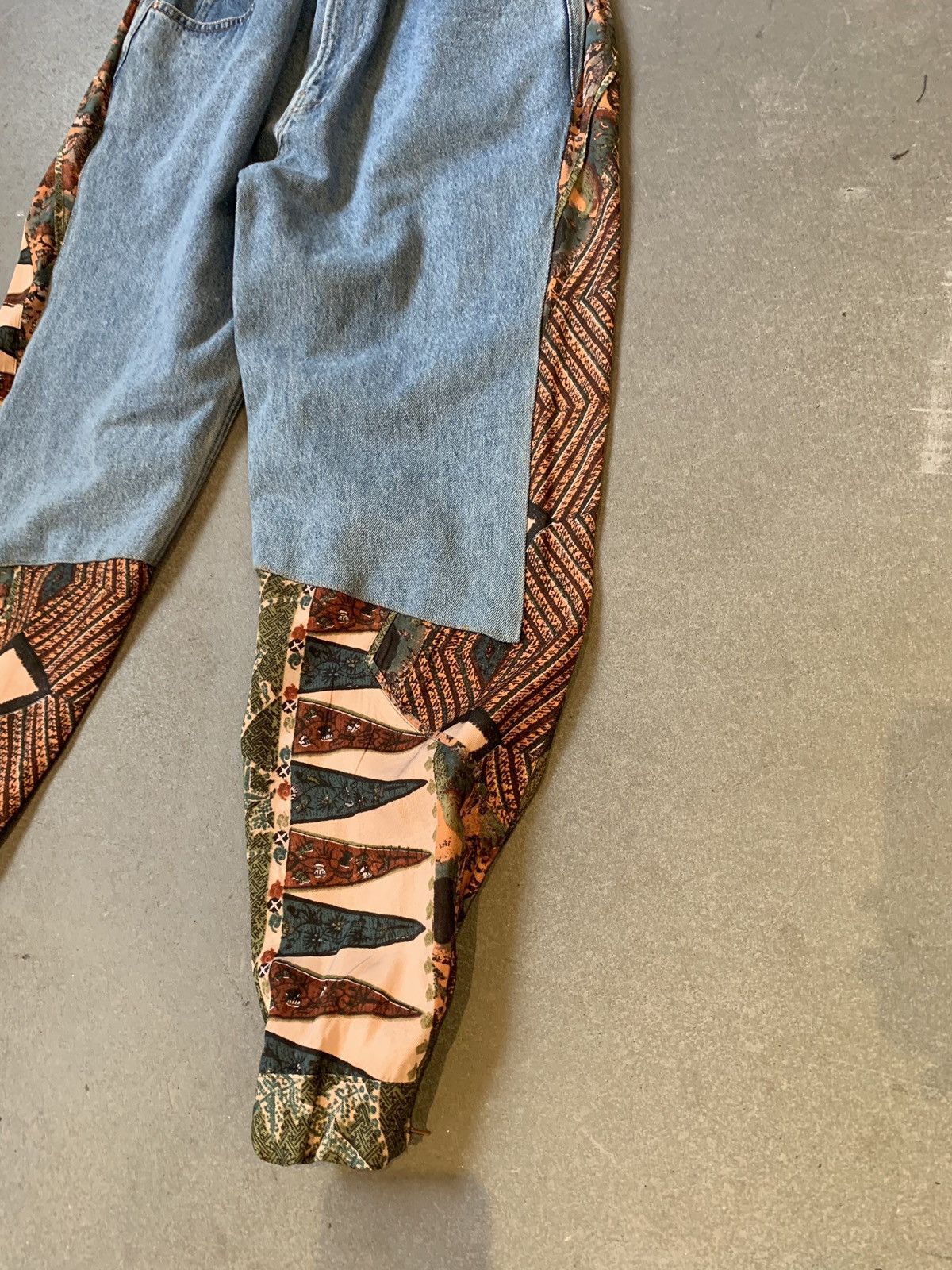 Martine Rose Denim Hybrid Track Pants Size US 34 / EU 50 - 3 Thumbnail